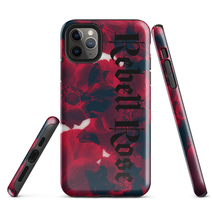 Rebell Rose - Hardcase iPhone® -   Phone cases, AirPods cases #