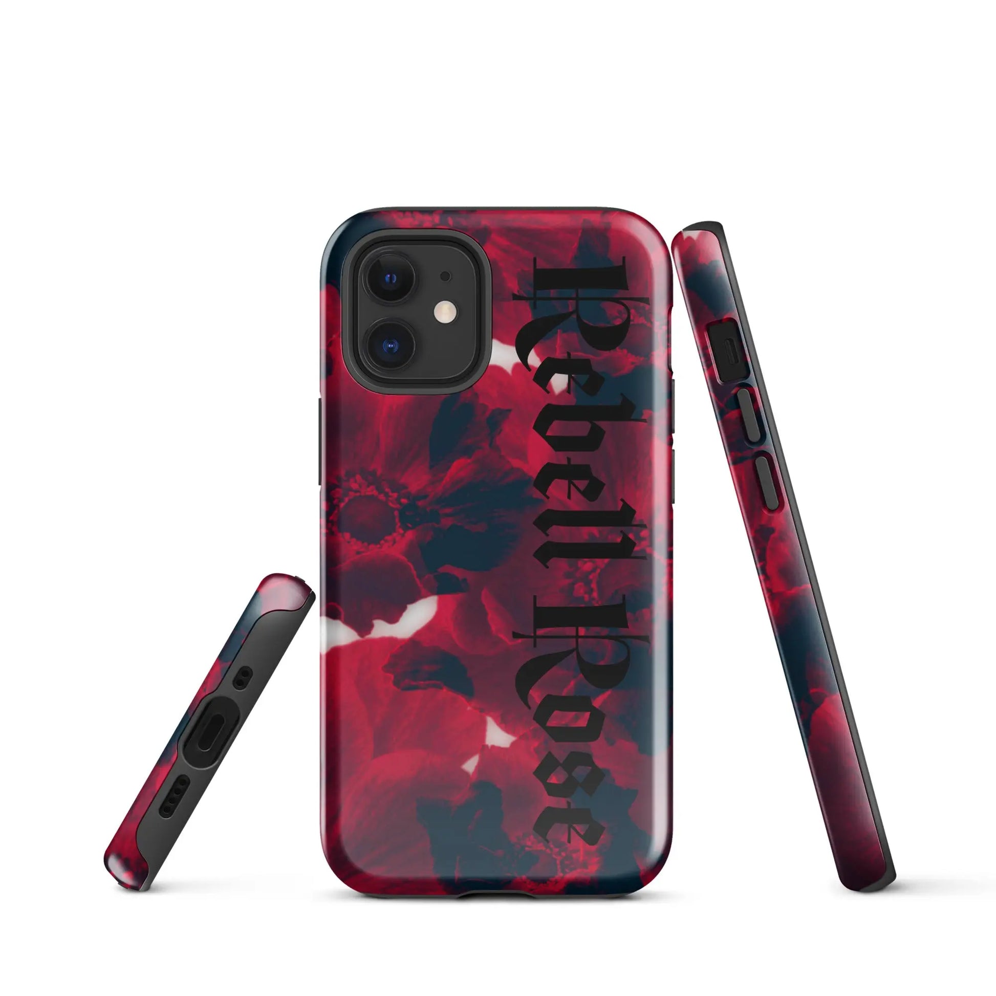 Rebell Rose - Hardcase iPhone® -   Phone cases, AirPods cases #