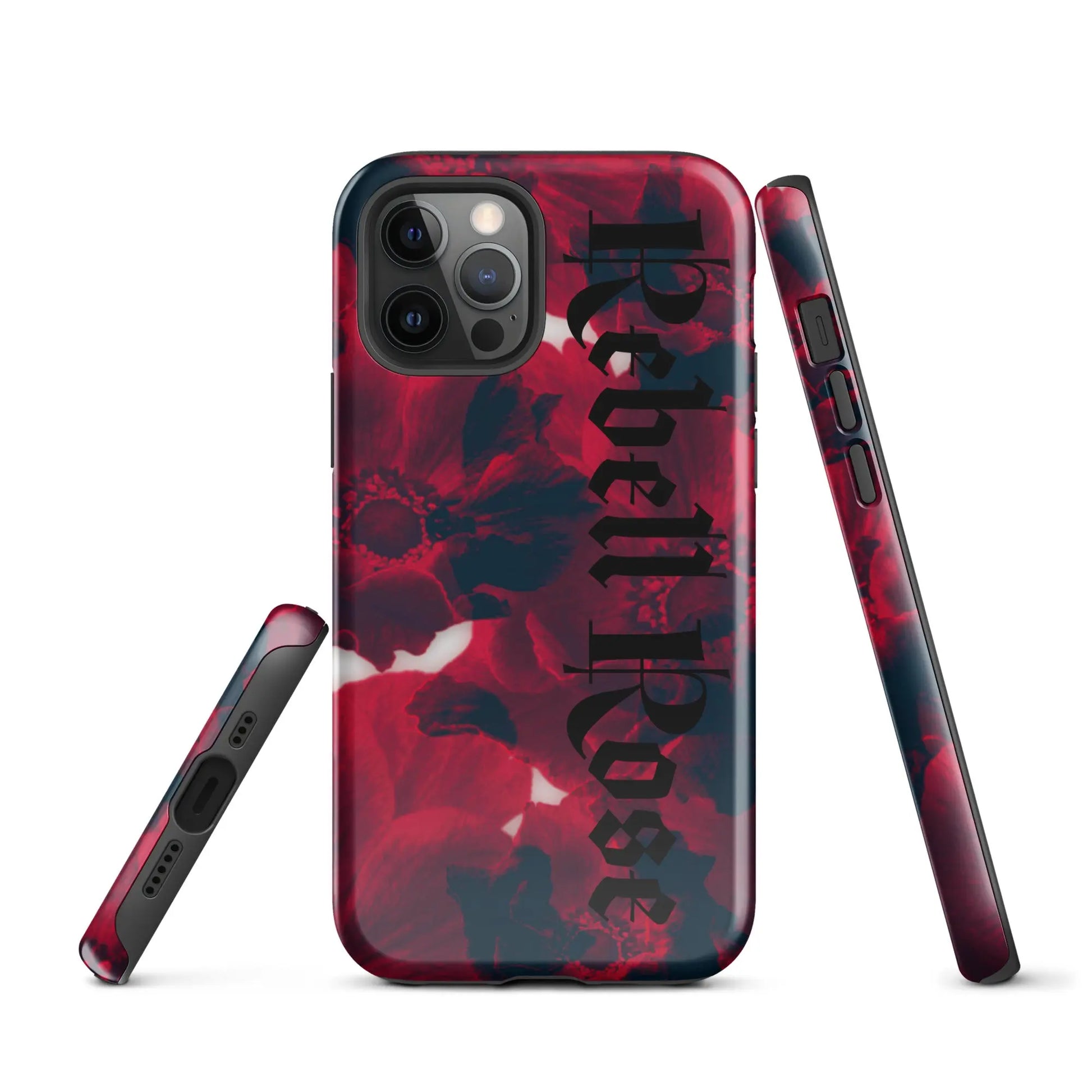 Rebell Rose - Hardcase iPhone® -   Phone cases, AirPods cases #