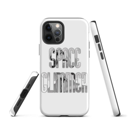 Space Glimmer - Hardcase iPhone® b/w -   Phone cases, AirPods cases #