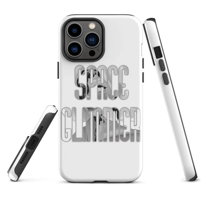 Space Glimmer - Hardcase iPhone® b/w -   Phone cases, AirPods cases #