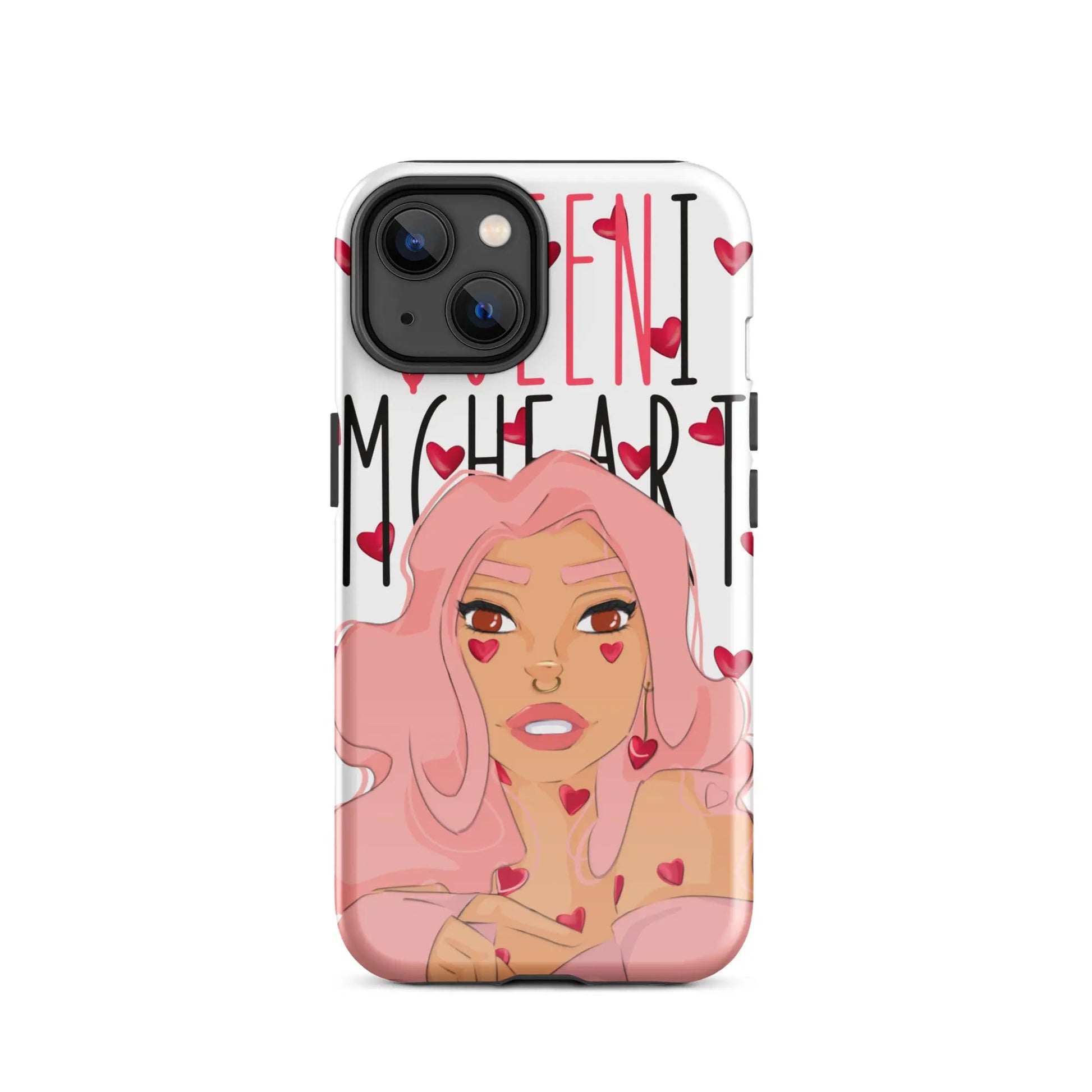 Queeni McHeart - Hardcase iPhone® -   Phone cases, AirPods cases #