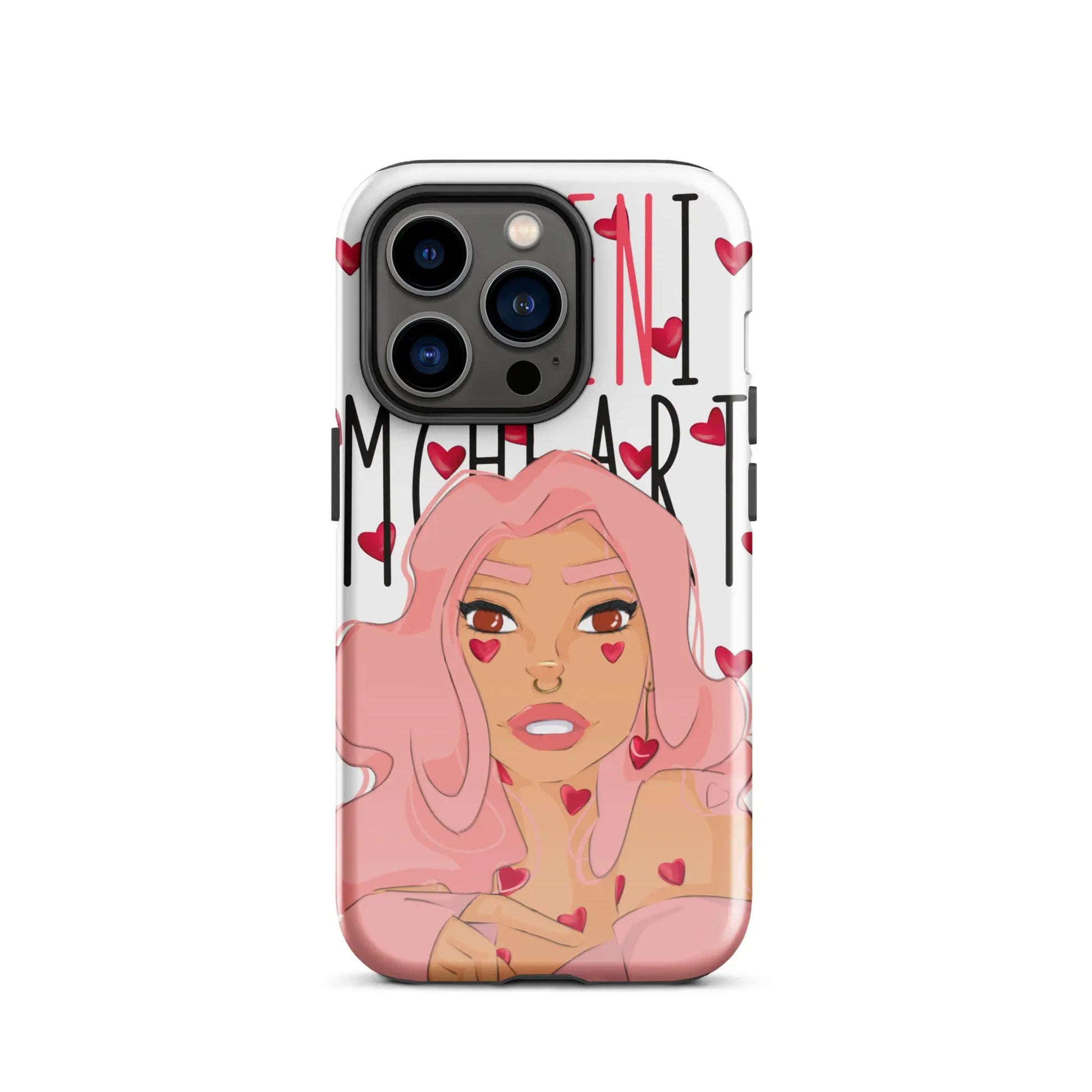 Queeni McHeart - Hardcase iPhone® -   Phone cases, AirPods cases #