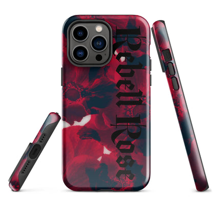 Rebell Rose - Hardcase iPhone® -   Phone cases, AirPods cases #