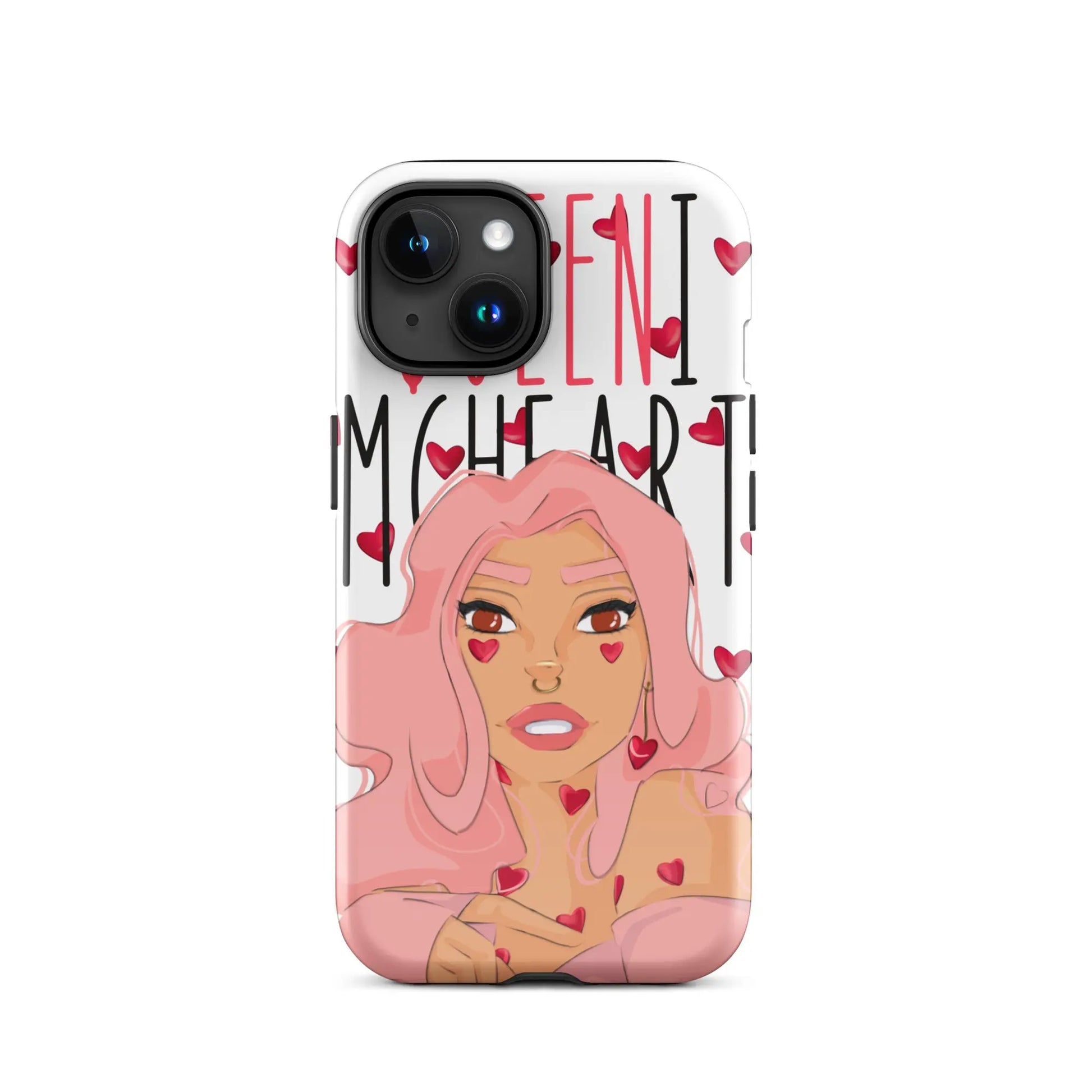 Queeni McHeart - Hardcase iPhone® -   Phone cases, AirPods cases #
