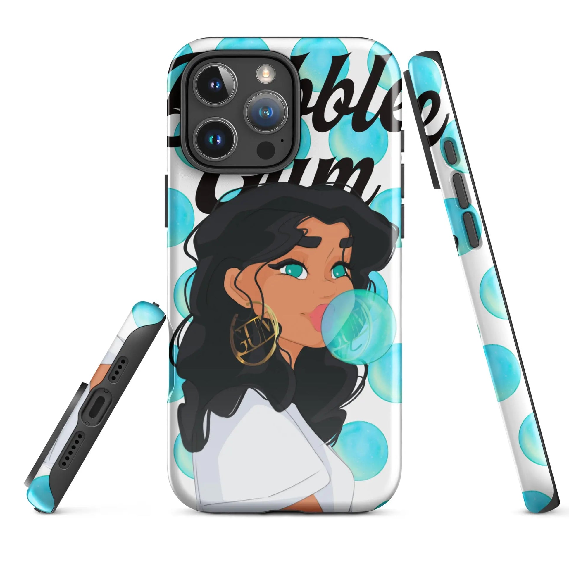 Bubble Gum - Hardcase iPhone® -   Phone cases, AirPods cases #