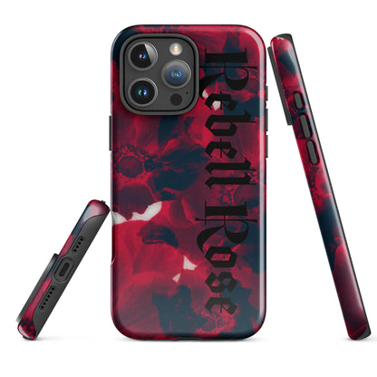 Rebell Rose - Hardcase iPhone® -   Phone cases, AirPods cases #