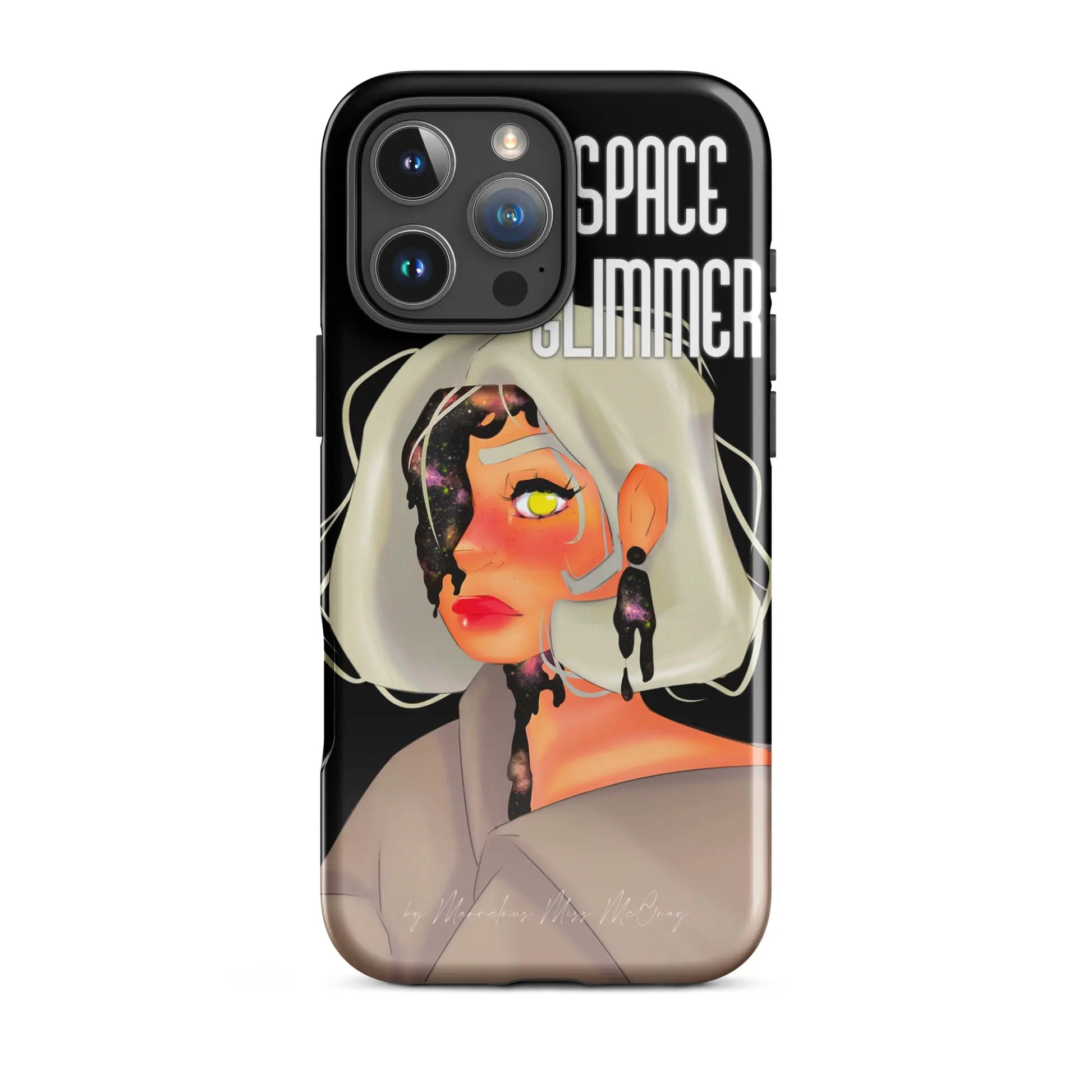 Space Glimmer - Hardcase iPhone® - Marvelous Miss McCray 
