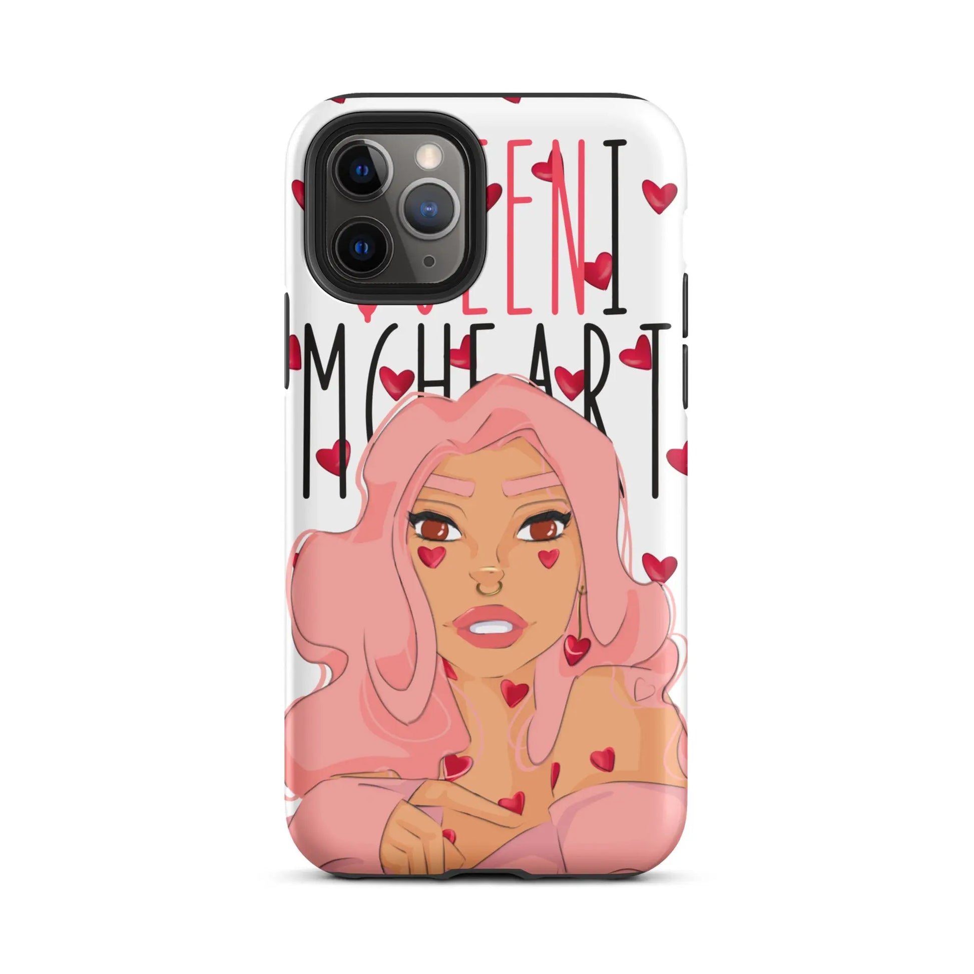 Queeni McHeart - Hardcase iPhone® -   Phone cases, AirPods cases #