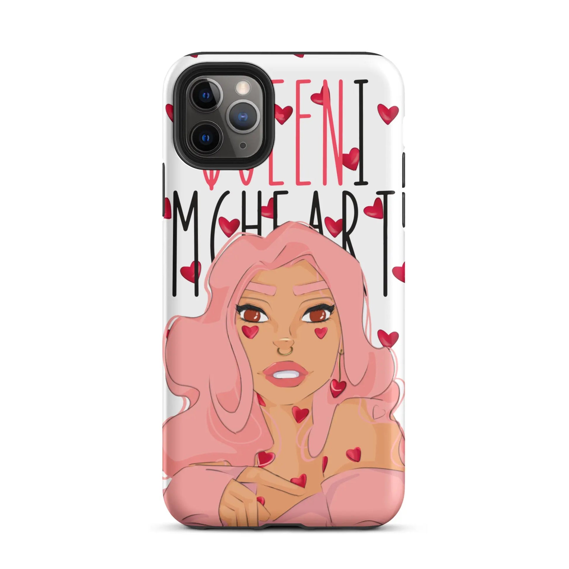 Queeni McHeart - Hardcase iPhone® -   Phone cases, AirPods cases #