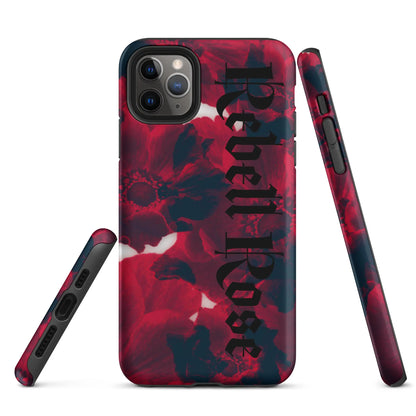 Rebell Rose - Hardcase iPhone® -   Phone cases, AirPods cases #