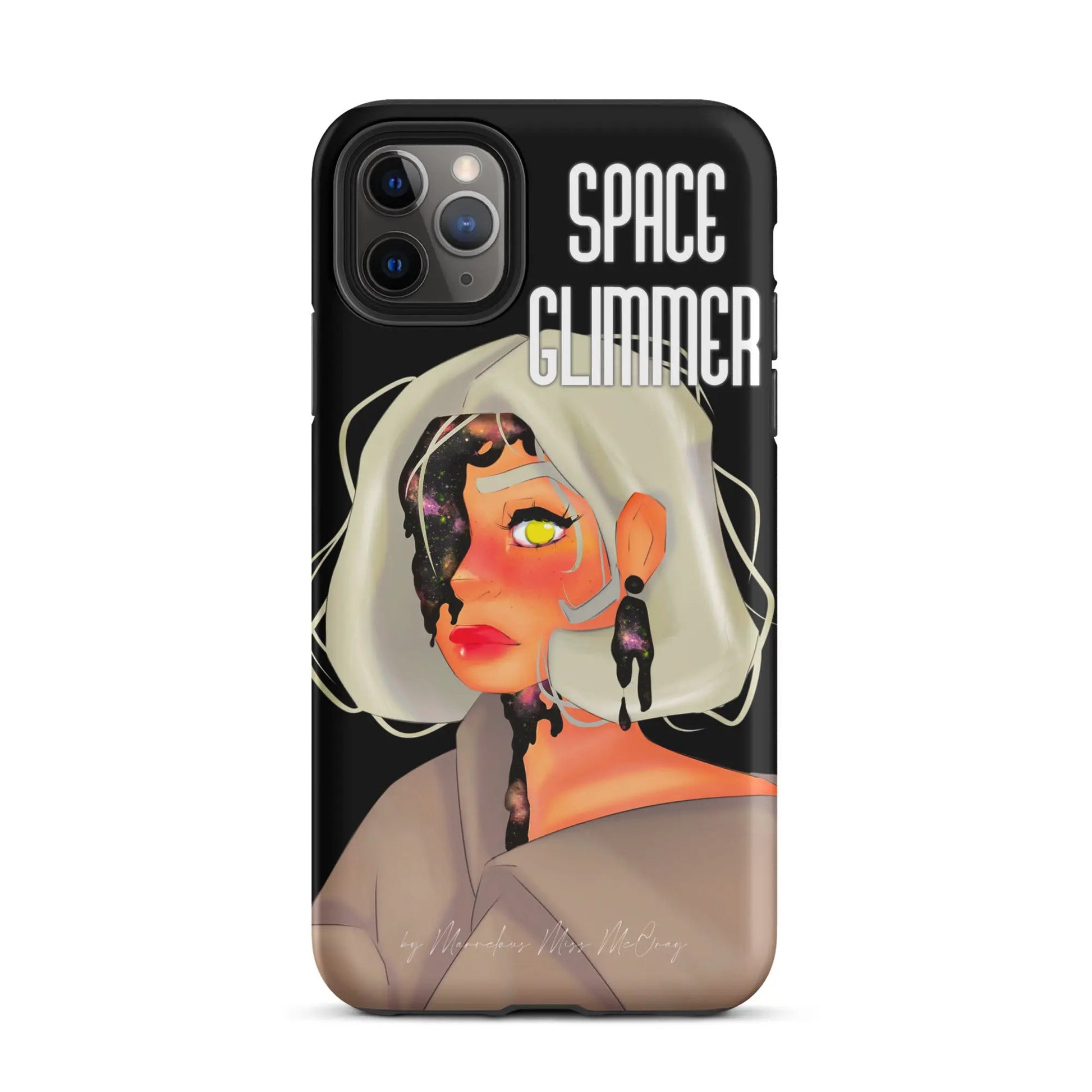 Space Glimmer - Hardcase iPhone® -   Phone cases, AirPods cases #