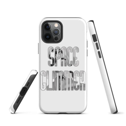 Space Glimmer - Hardcase iPhone® b/w -   Phone cases, AirPods cases #