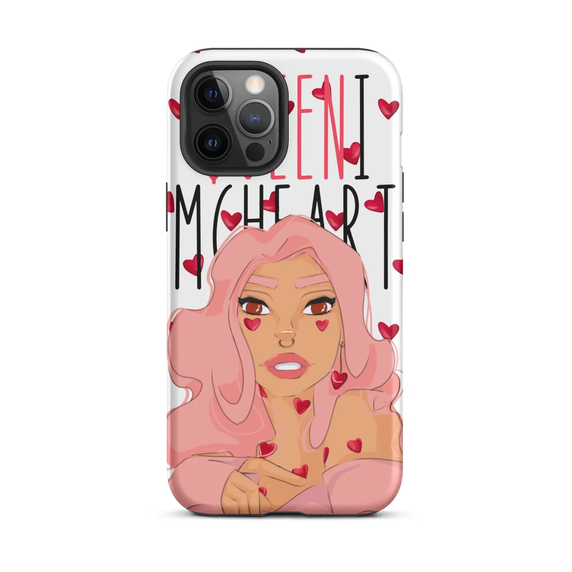 Queeni McHeart - Hardcase iPhone® -   Phone cases, AirPods cases #