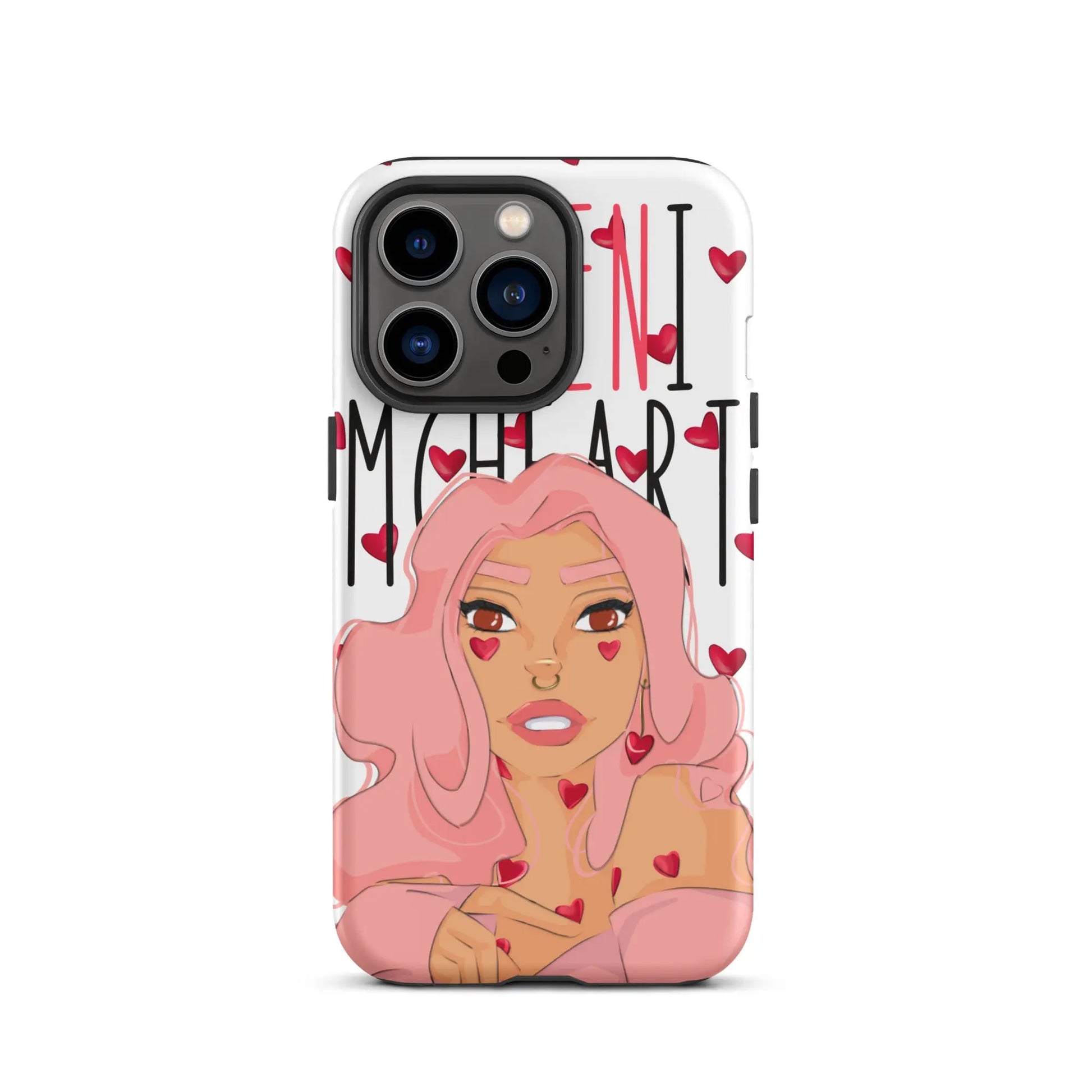 Queeni McHeart - Hardcase iPhone® -   Phone cases, AirPods cases #