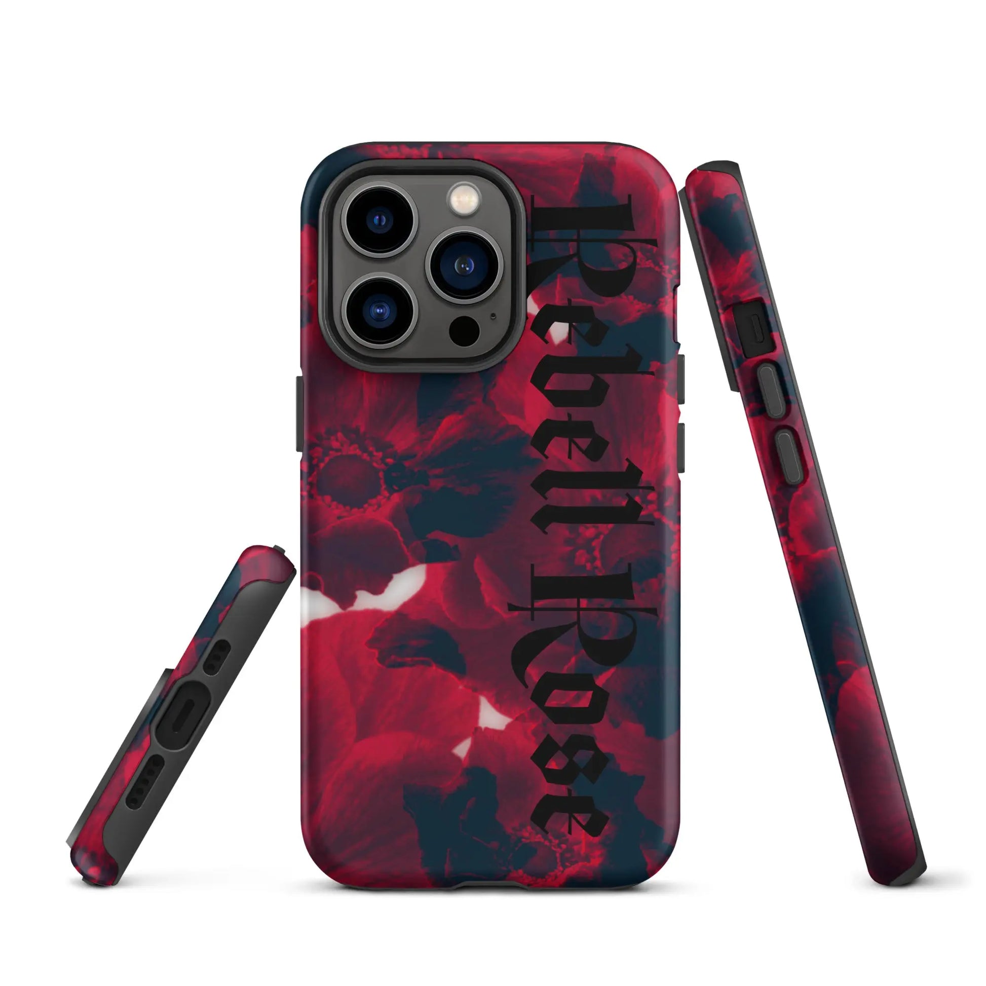 Rebell Rose - Hardcase iPhone® -   Phone cases, AirPods cases #