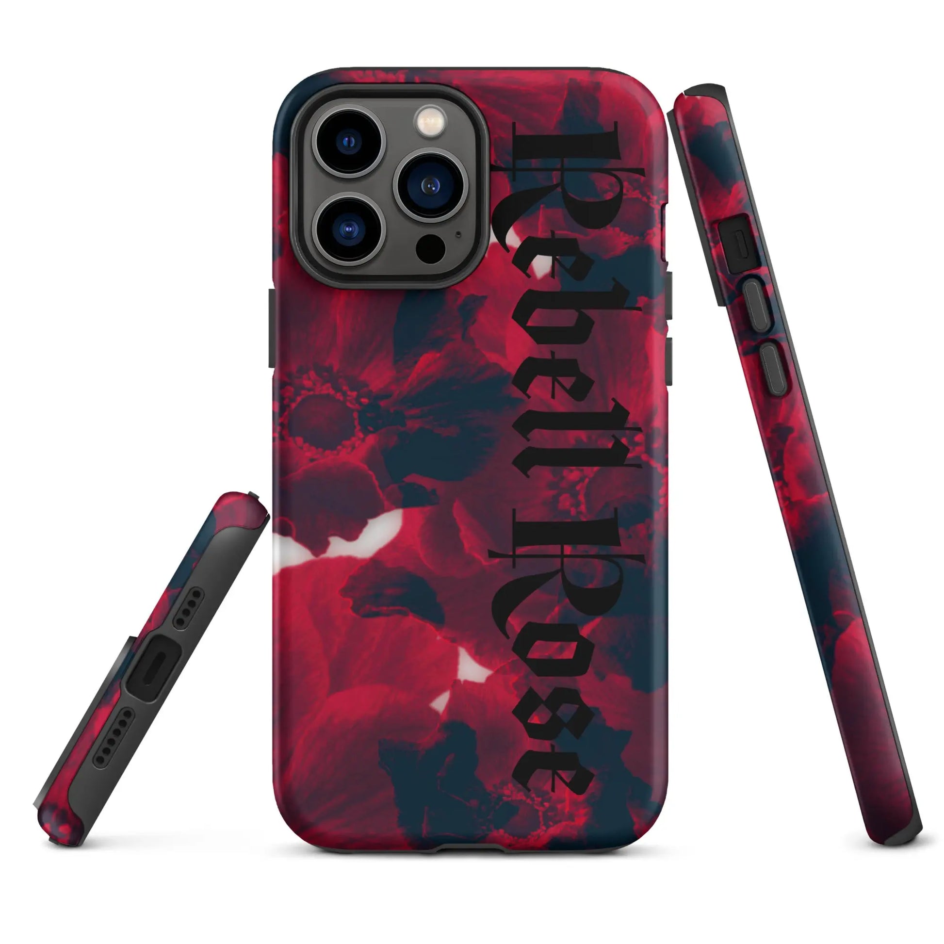 Rebell Rose - Hardcase iPhone® -   Phone cases, AirPods cases #