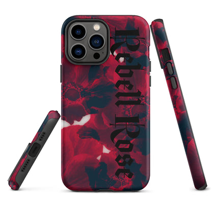 Rebell Rose - Hardcase iPhone® -   Phone cases, AirPods cases #