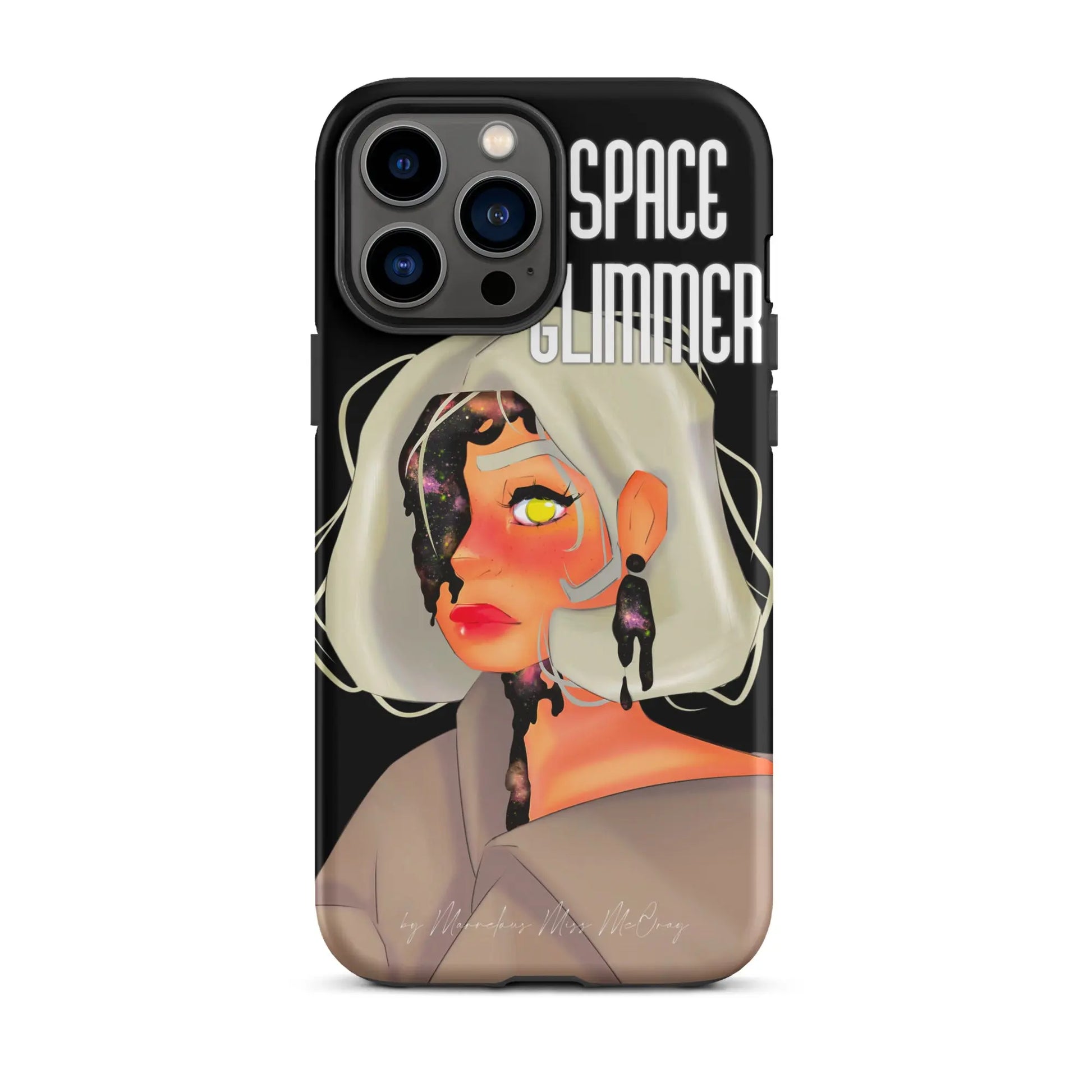 Space Glimmer - Hardcase iPhone® -   Phone cases, AirPods cases #