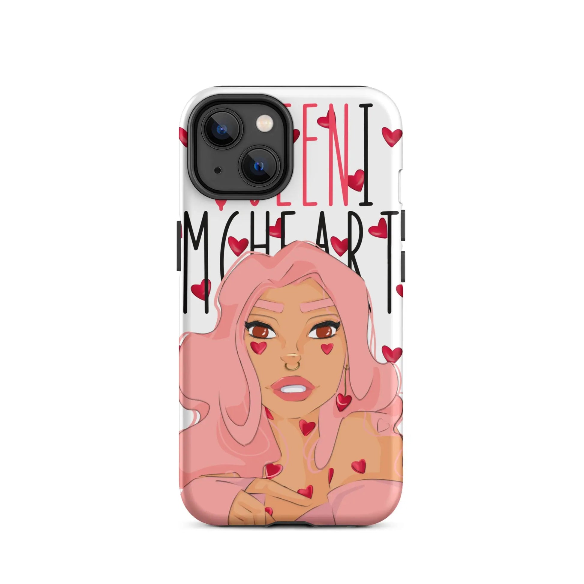 Queeni McHeart - Hardcase iPhone® -   Phone cases, AirPods cases #