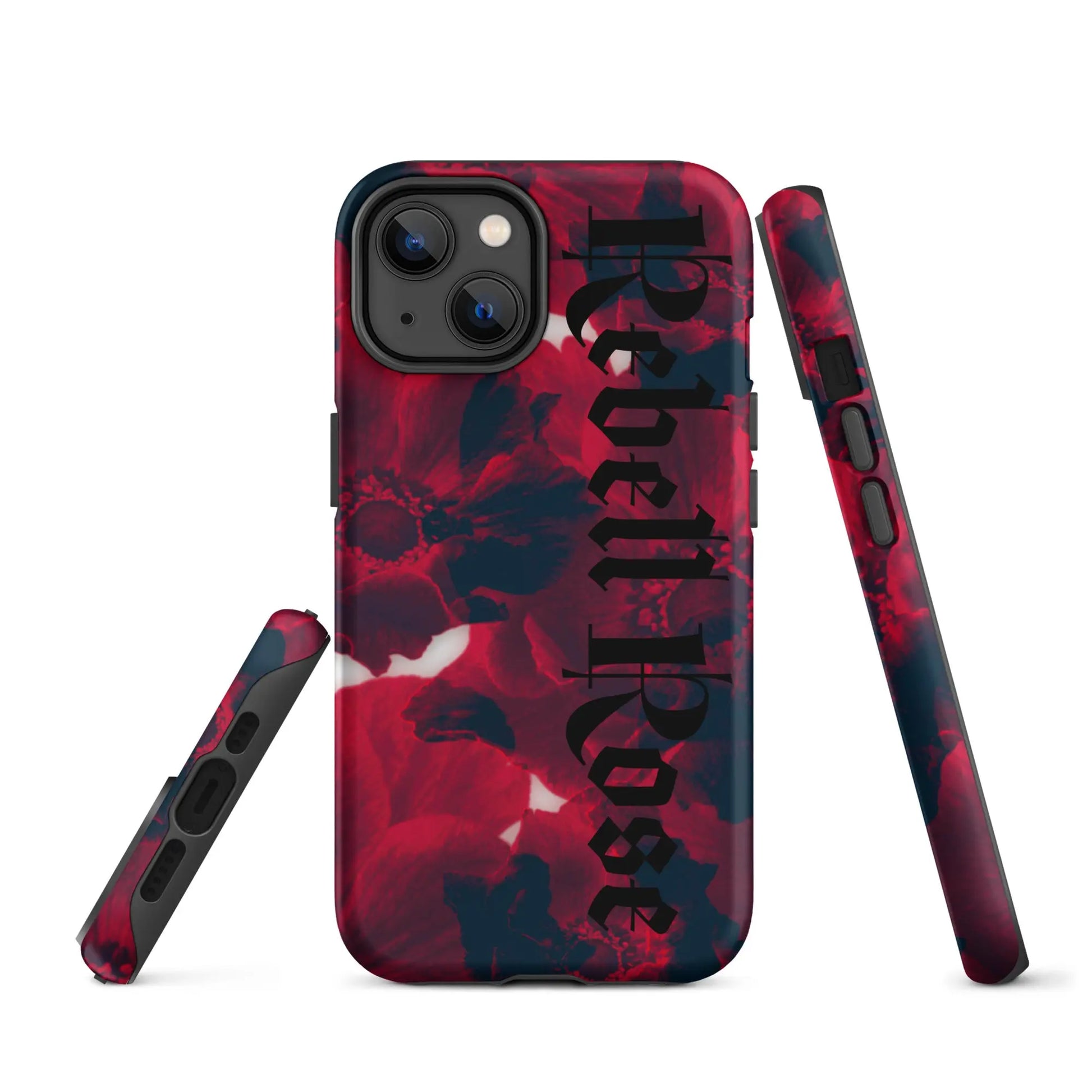 Rebell Rose - Hardcase iPhone® -   Phone cases, AirPods cases #