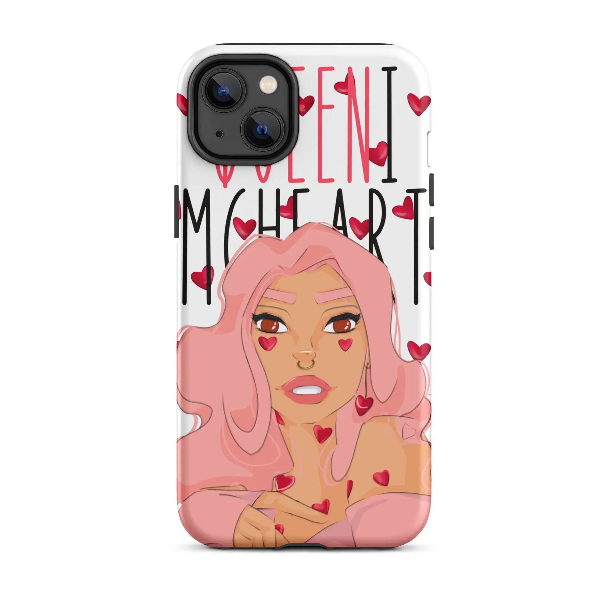 Queeni McHeart - Hardcase iPhone® -   Phone cases, AirPods cases #