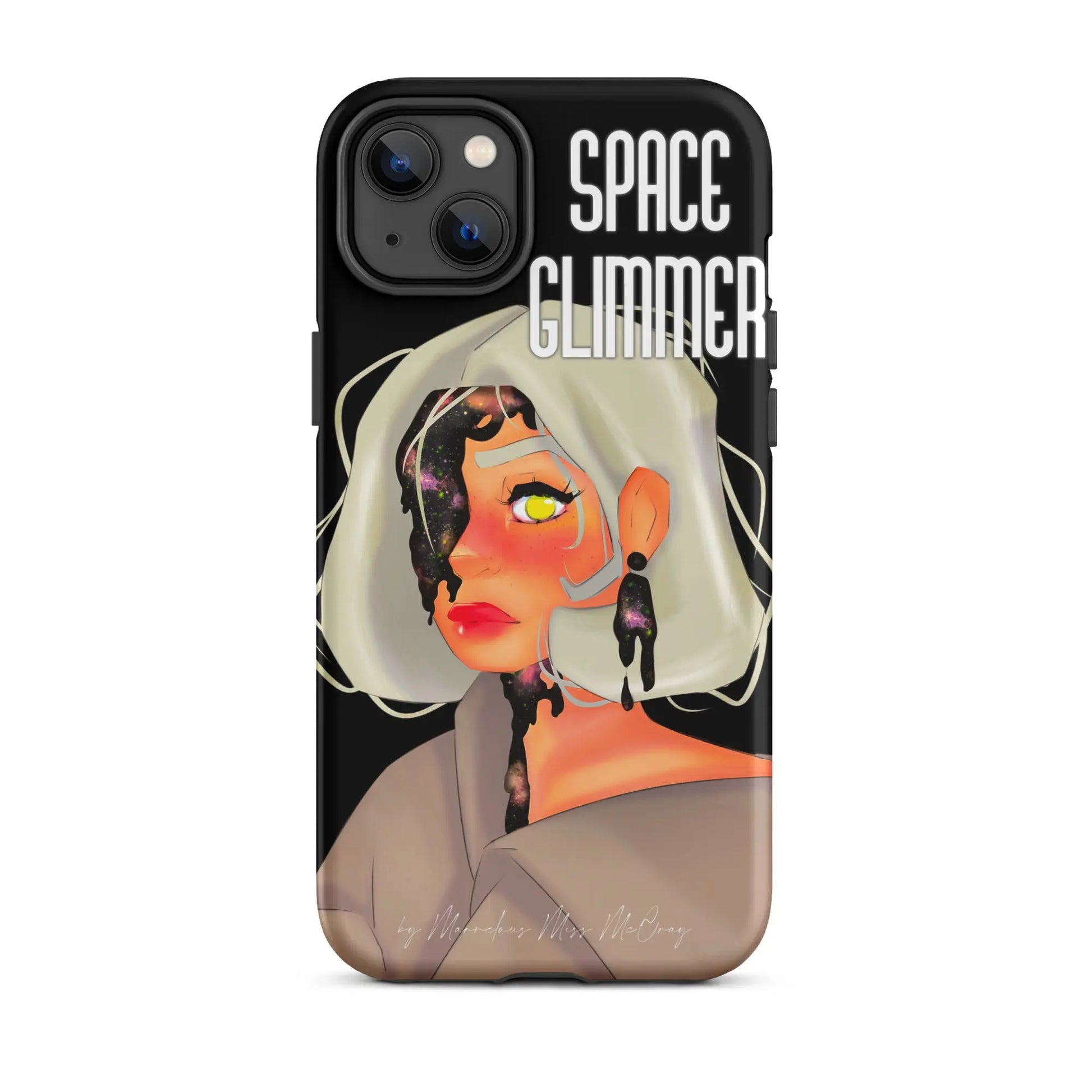 Space Glimmer - Hardcase iPhone® -   Phone cases, AirPods cases #