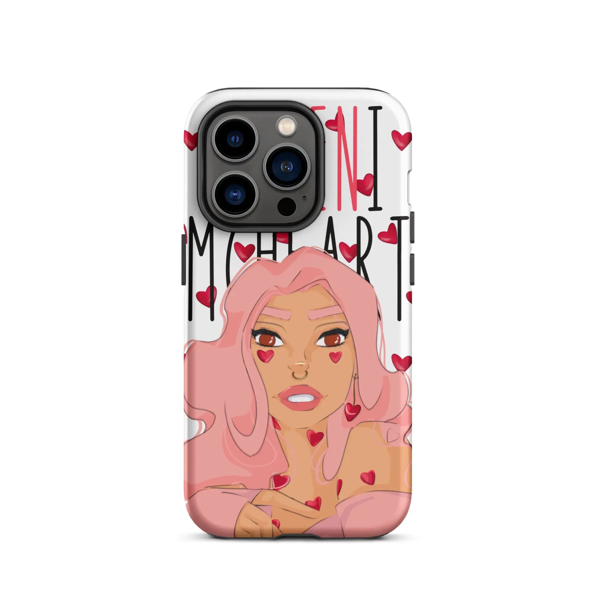 Queeni McHeart - Hardcase iPhone® -   Phone cases, AirPods cases #