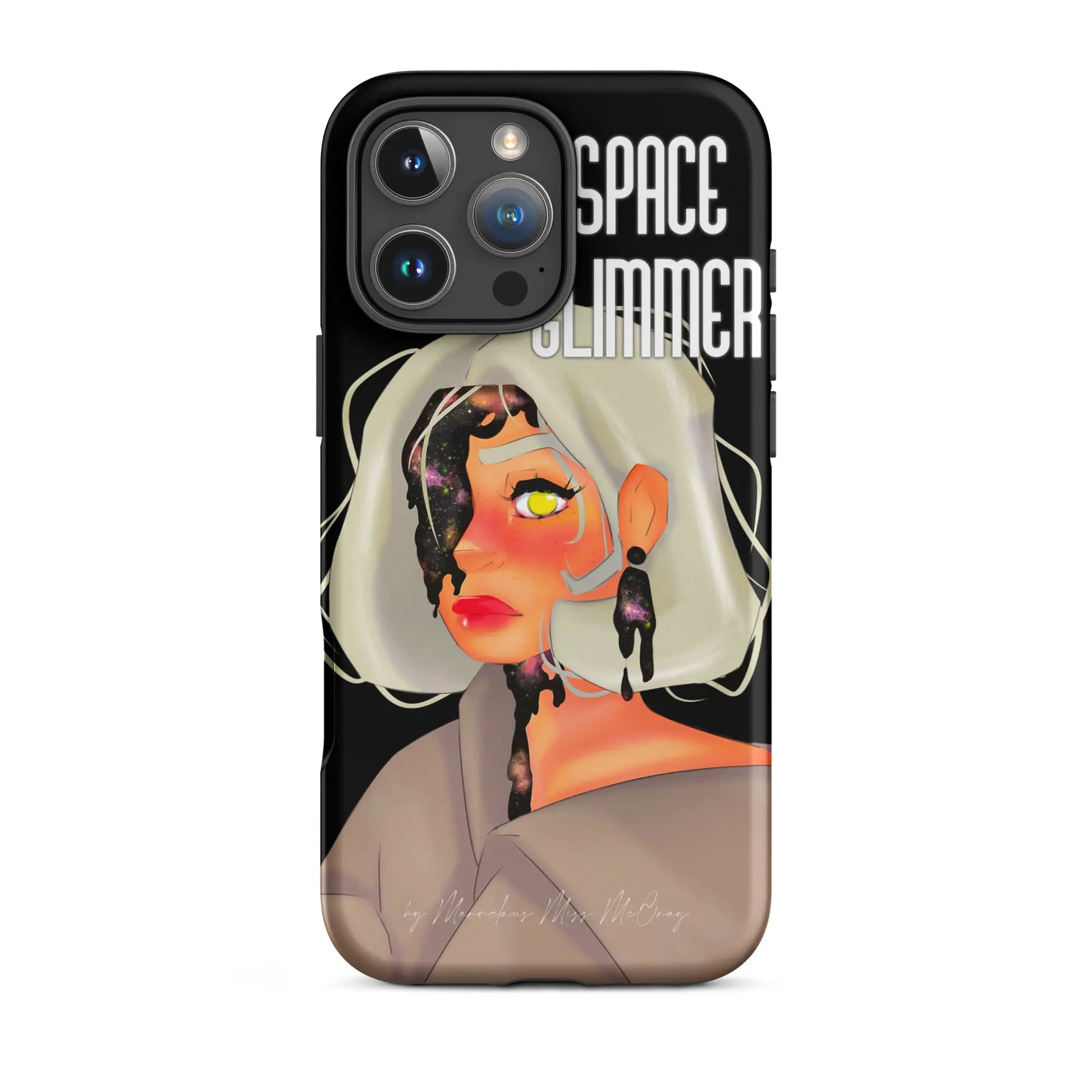 Space Glimmer - Hardcase iPhone® - Marvelous Miss McCray 