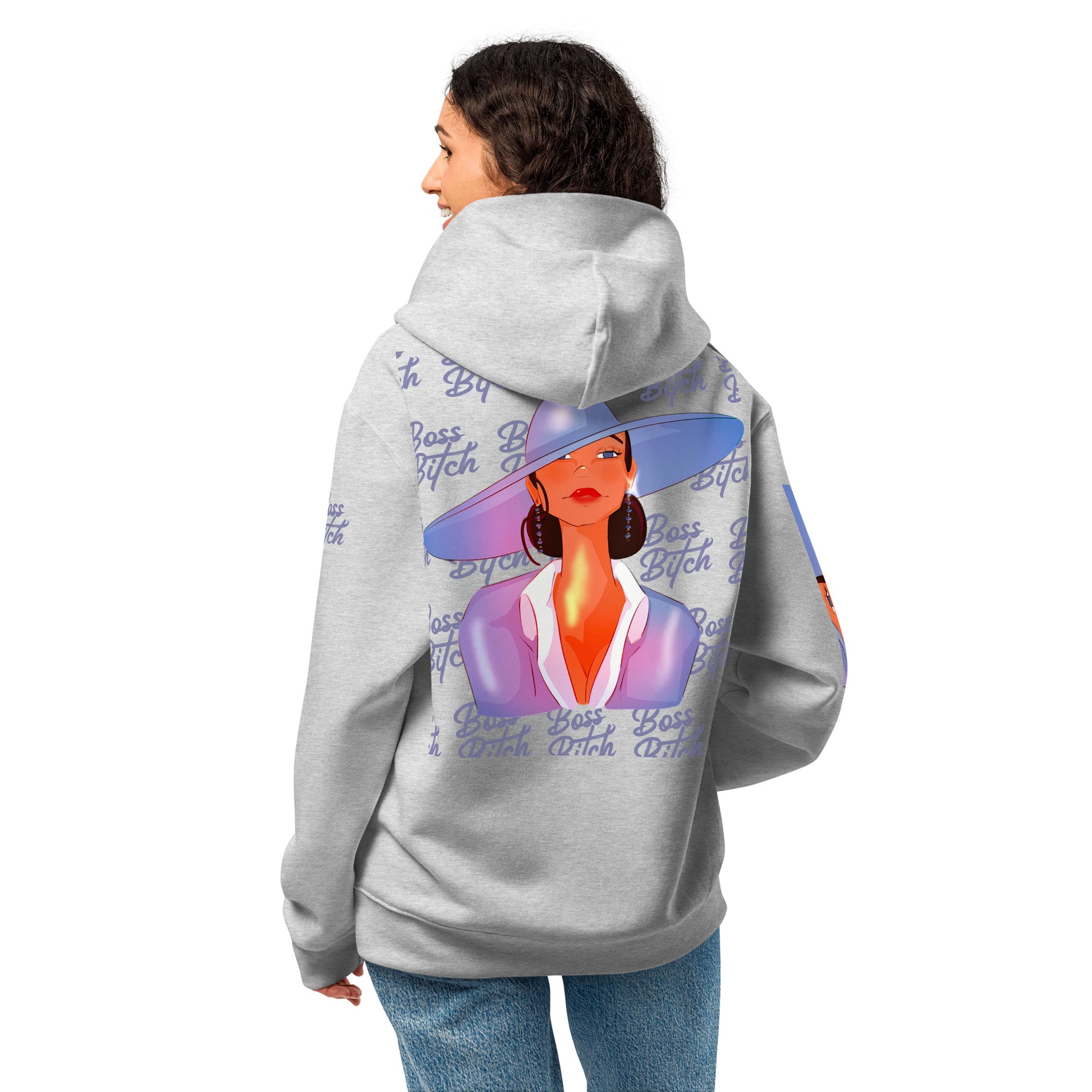 Boss Bitch - Oversized Hoodie -   Oversized Hoodie