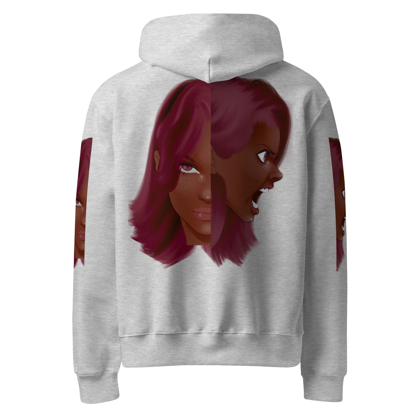 They don't see the fight - Oversized Hoodie - Oversized Hoodie