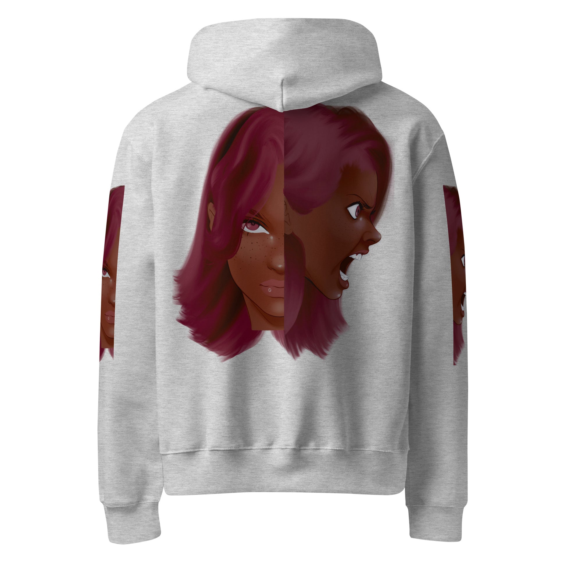 They don't see the fight - Oversized Hoodie - Oversized Hoodie