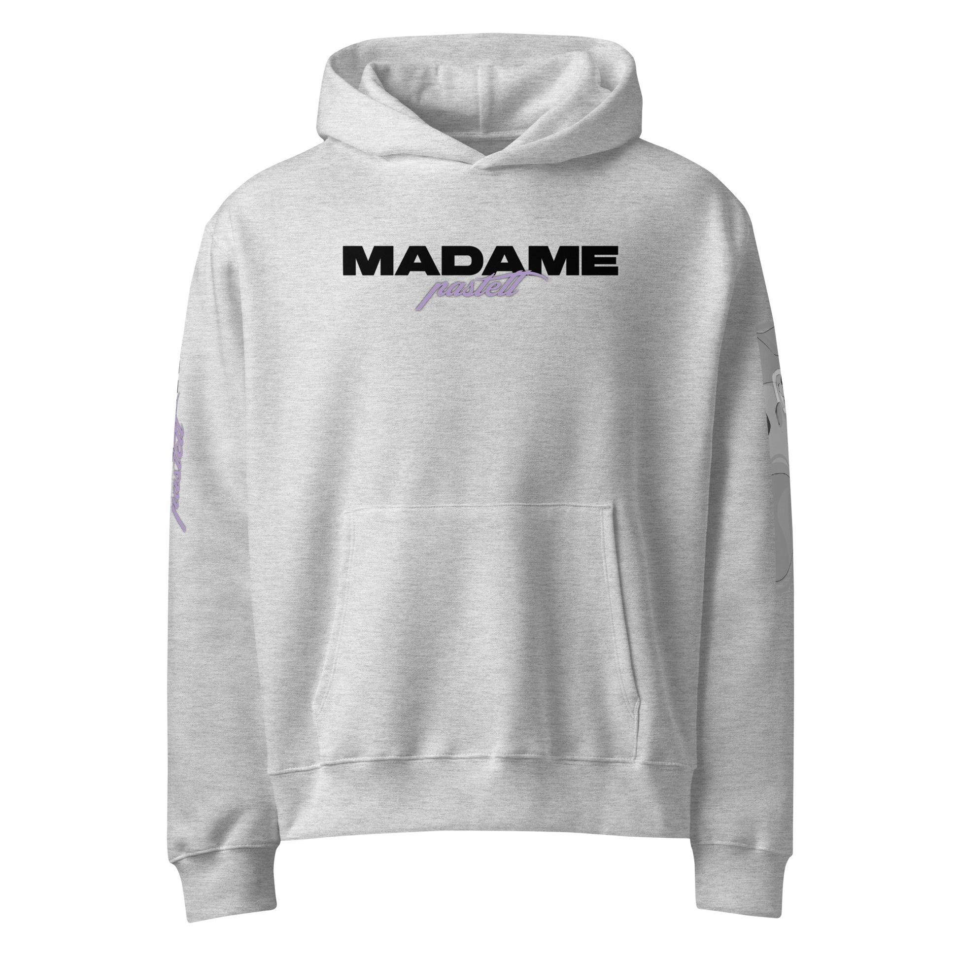 Madame Pastell - Oversized Hoodie -   Oversized Hoodie #