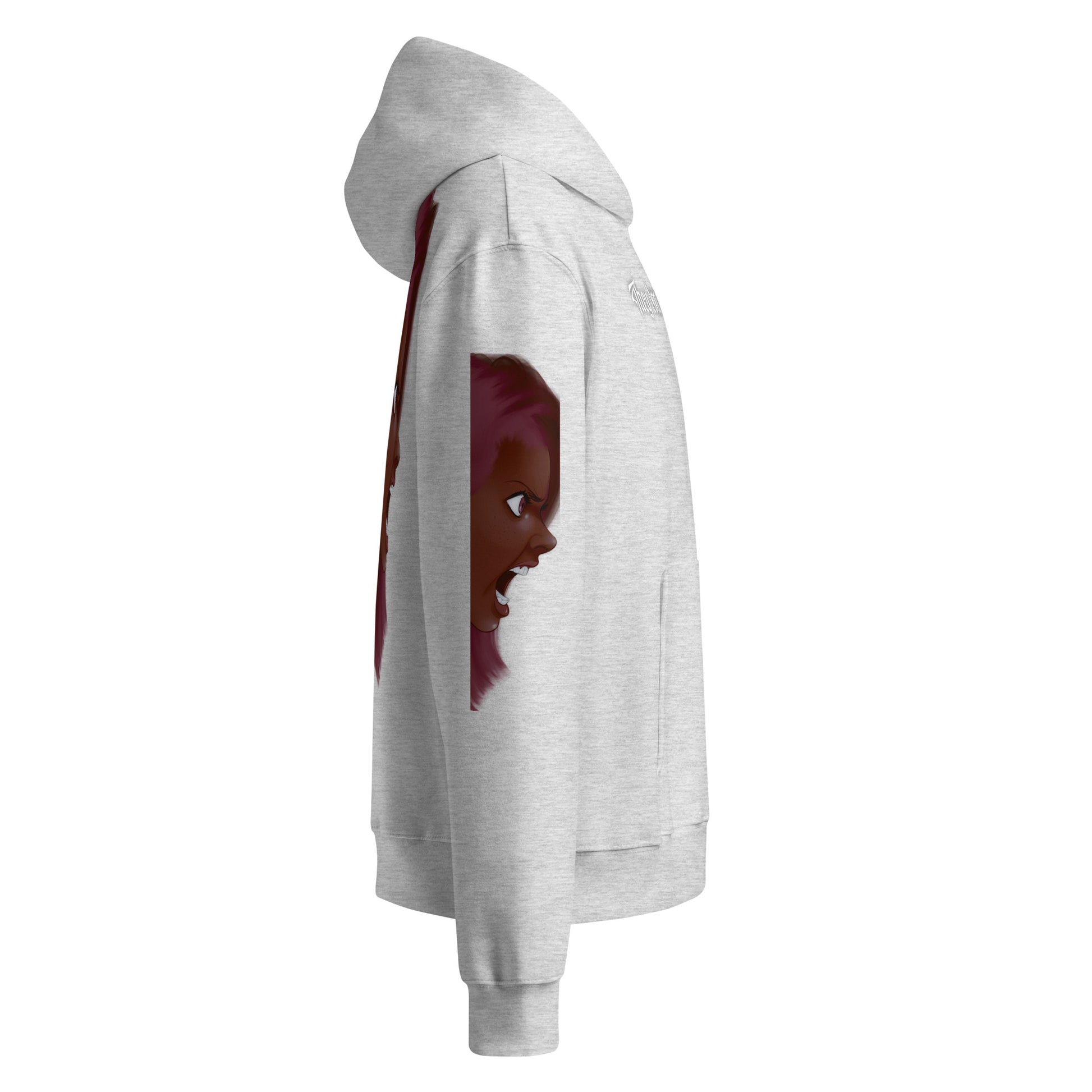 They don't see the fight - Oversized Hoodie - Oversized Hoodie