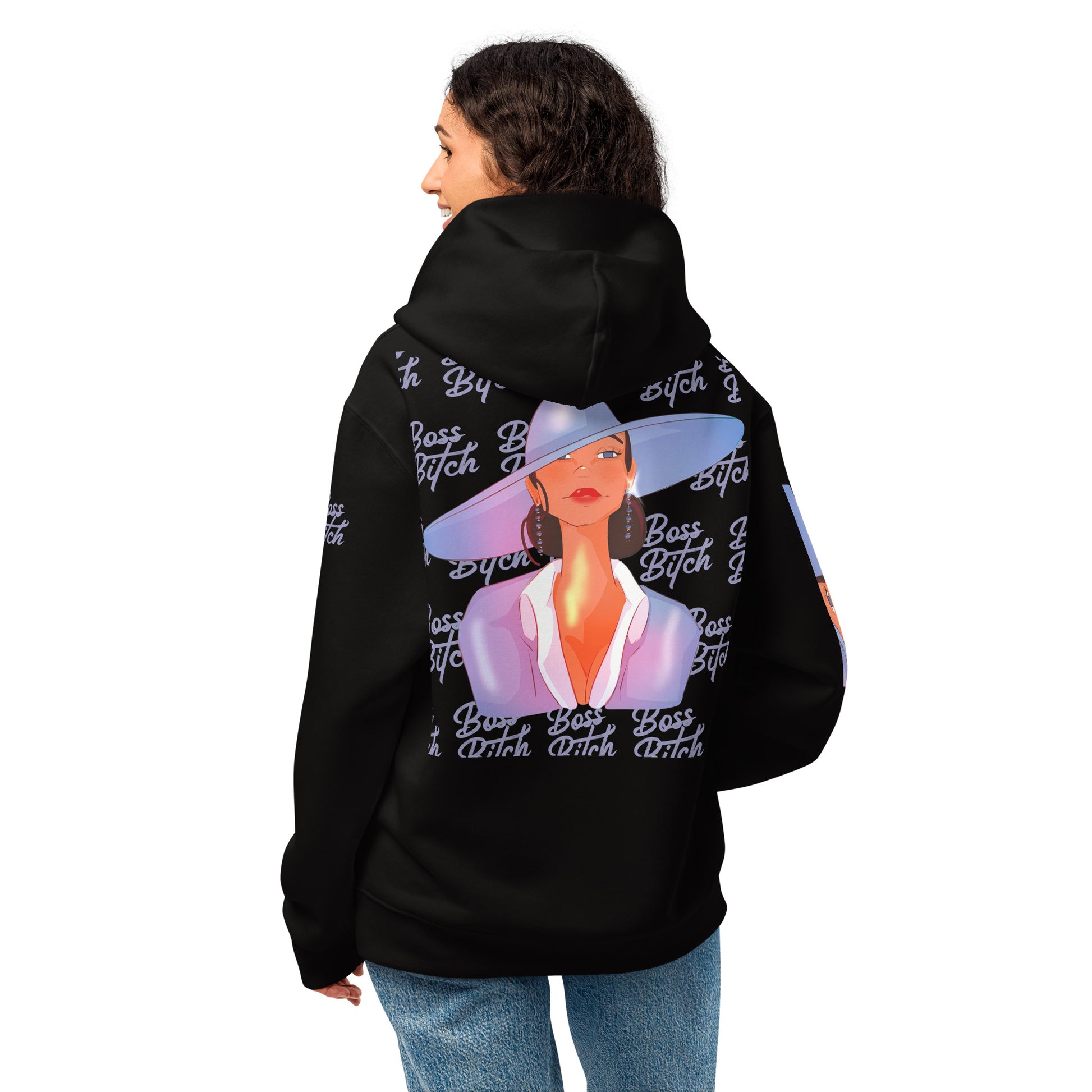 Boss Bitch - Oversized Hoodie -   Oversized Hoodie