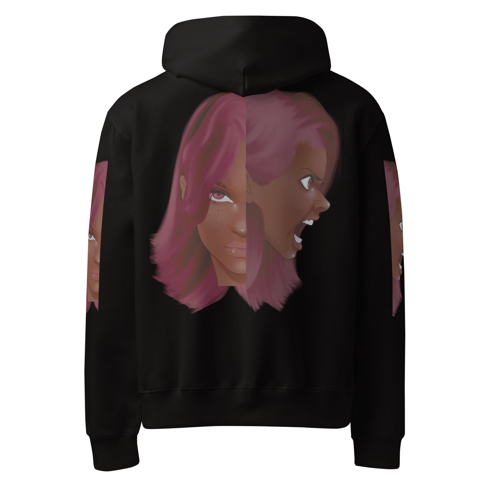 They don't see the fight - Oversized Hoodie - Oversized Hoodie