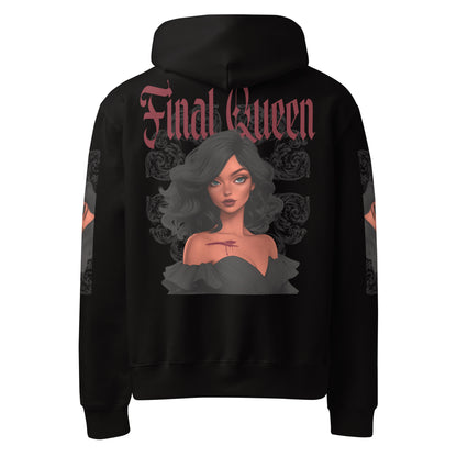 Final Queen - Oversized Hoodie -   Oversized Hoodie #