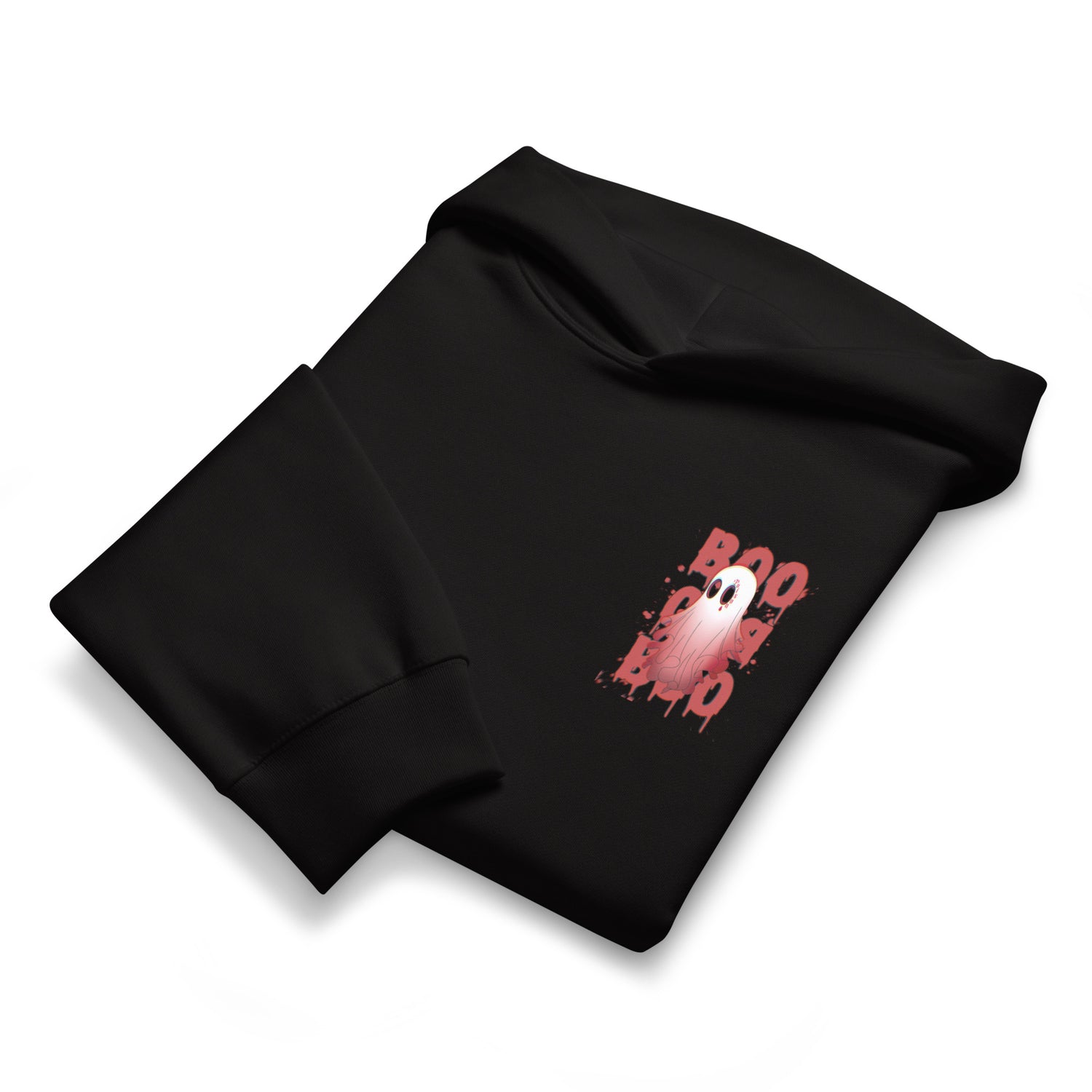 Red Boo - Oversized Hoodie -   Oversized Hoodie #