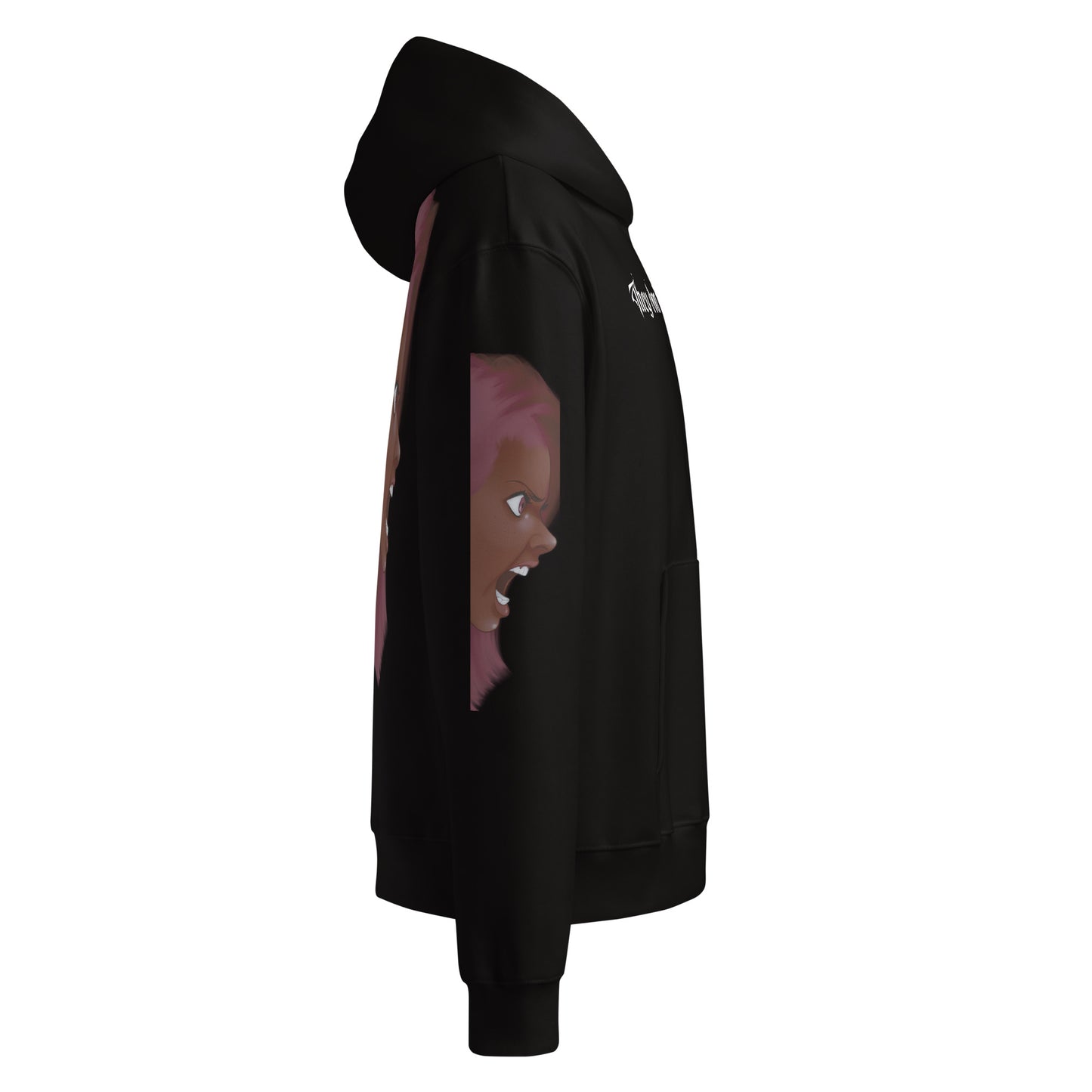 They don't see the fight - Oversized Hoodie - Oversized Hoodie
