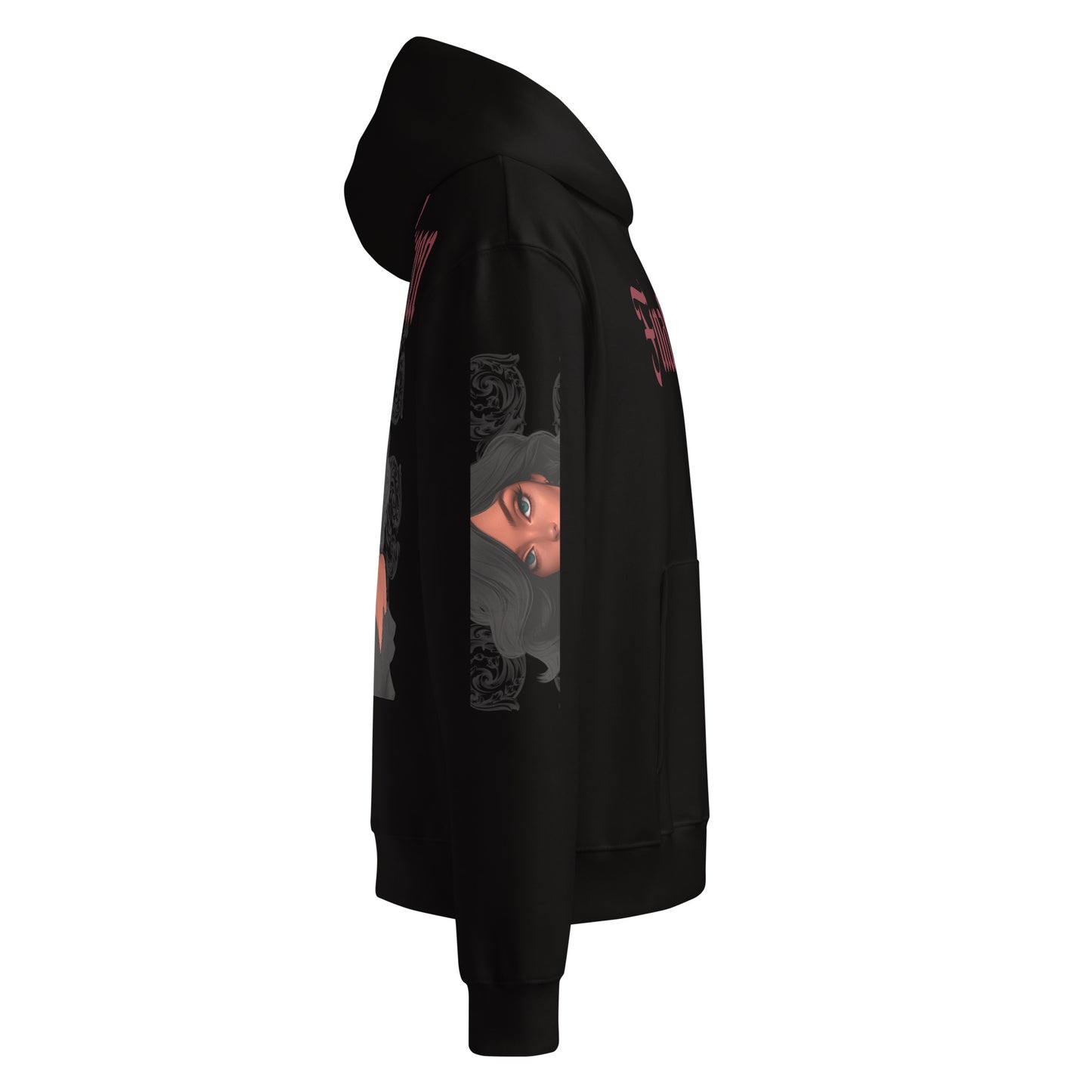 Final Queen - Oversized Hoodie -   Oversized Hoodie #