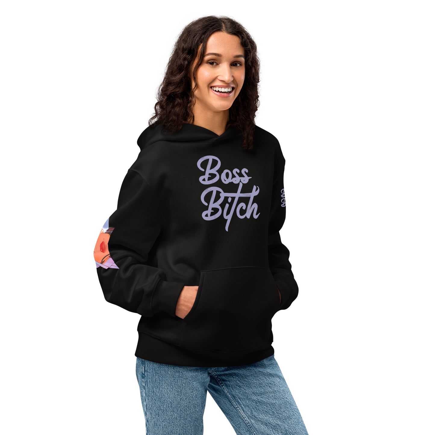 Boss Bitch - Oversized Hoodie -   Oversized Hoodie