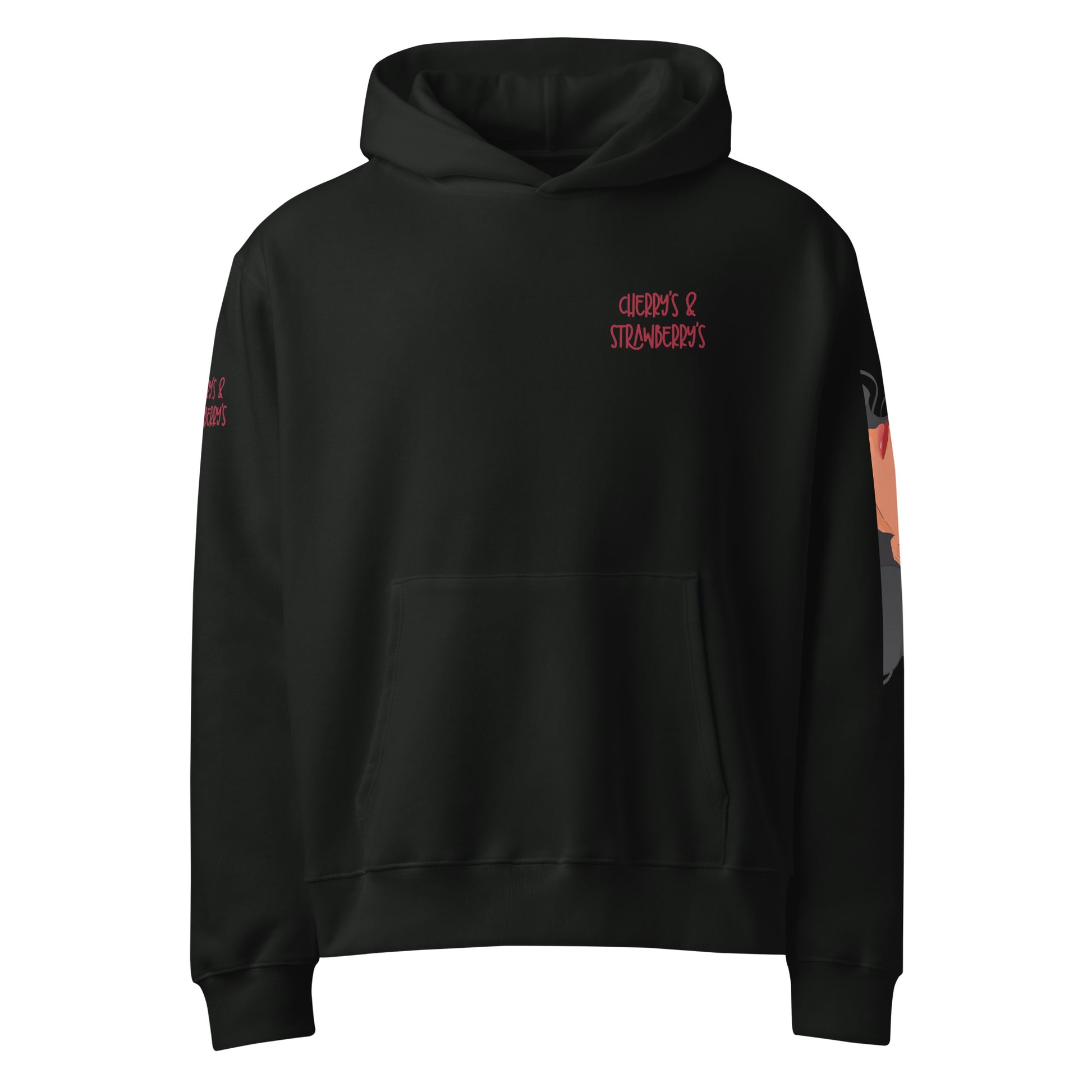 Cherry’s & Strawberry’s - Oversized Hoodie -   Oversized Hoodie #