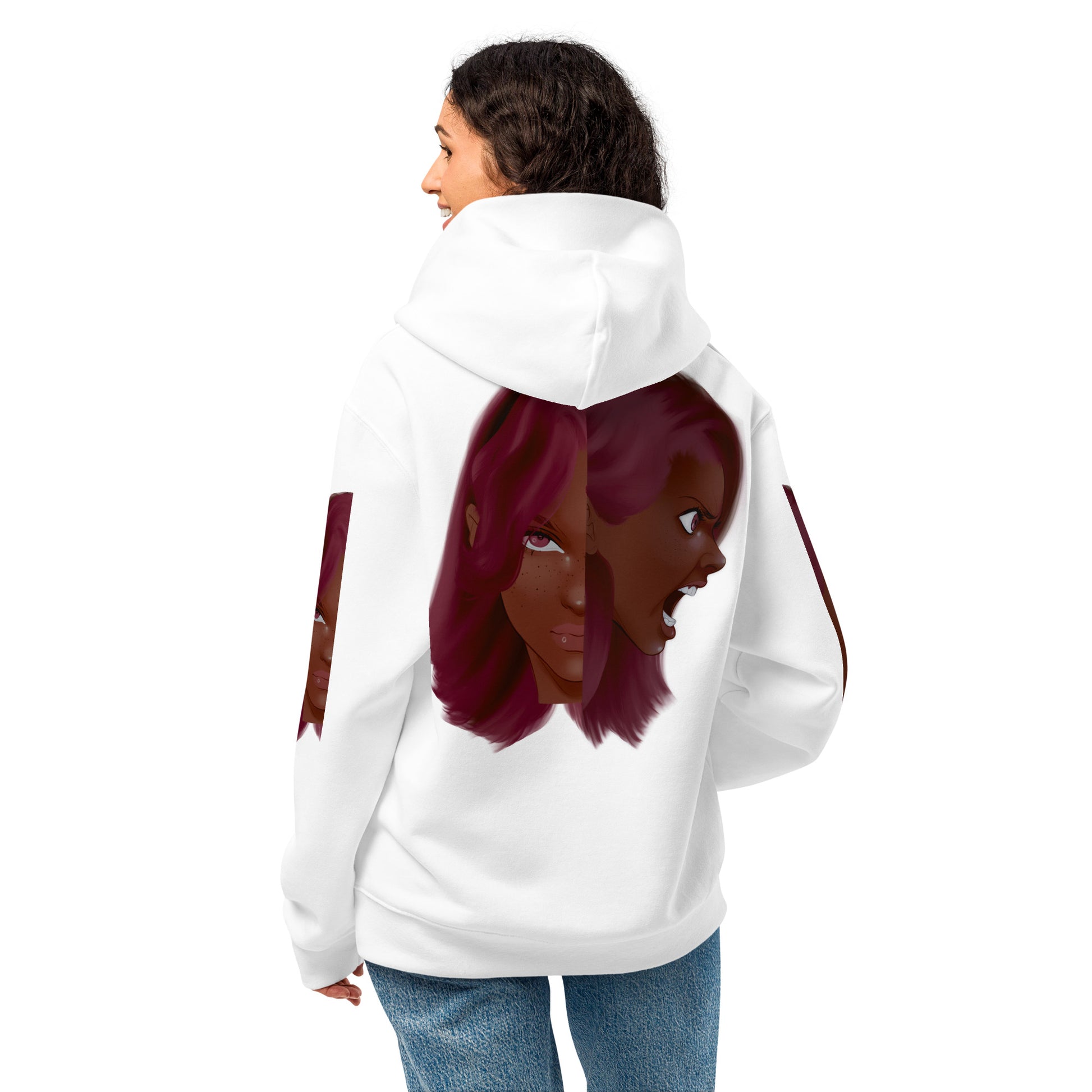 They don't see the fight - Oversized Hoodie - Oversized Hoodie