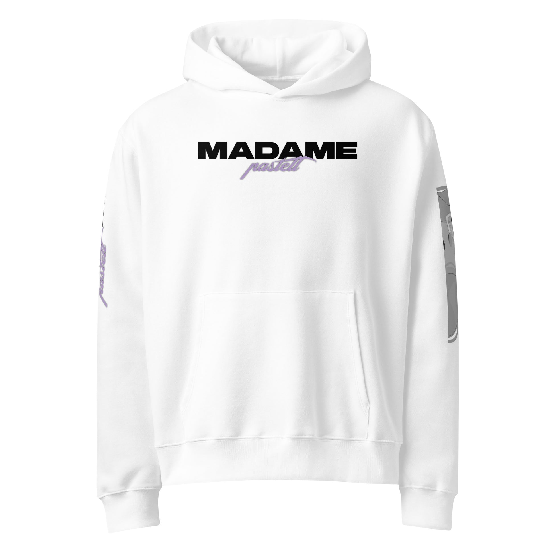 Madame Pastell - Oversized Hoodie -   Oversized Hoodie #