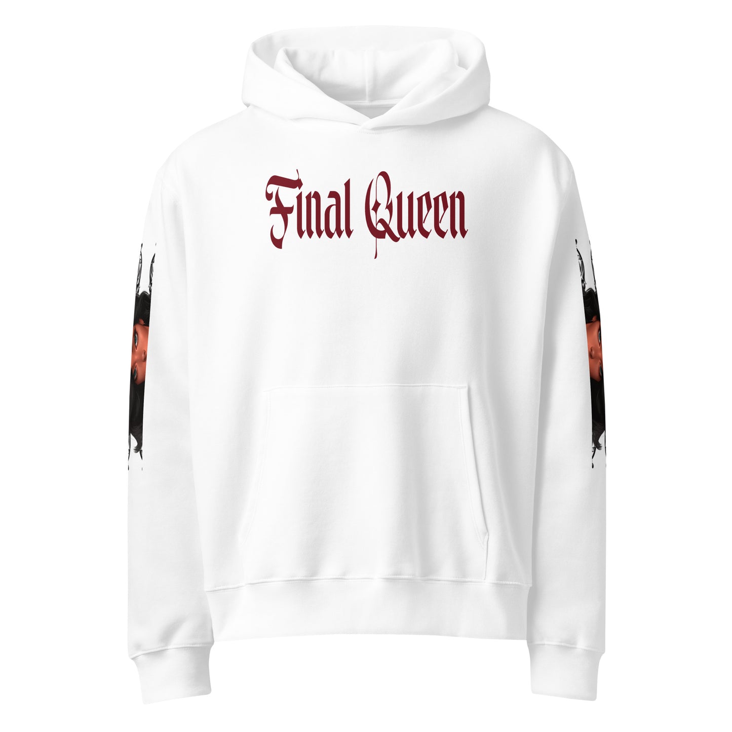 Final Queen - Oversized Hoodie -   Oversized Hoodie #