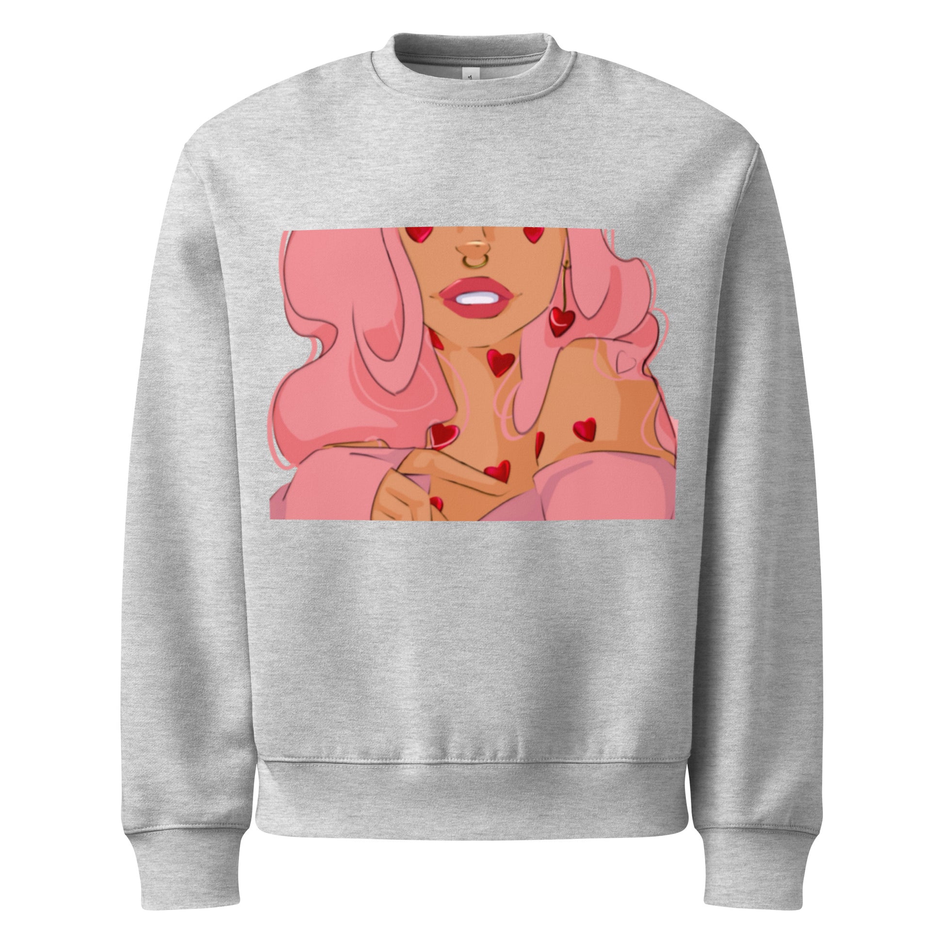 Queeni McHeart - Oversized Pullover -   Oversized Pullover #