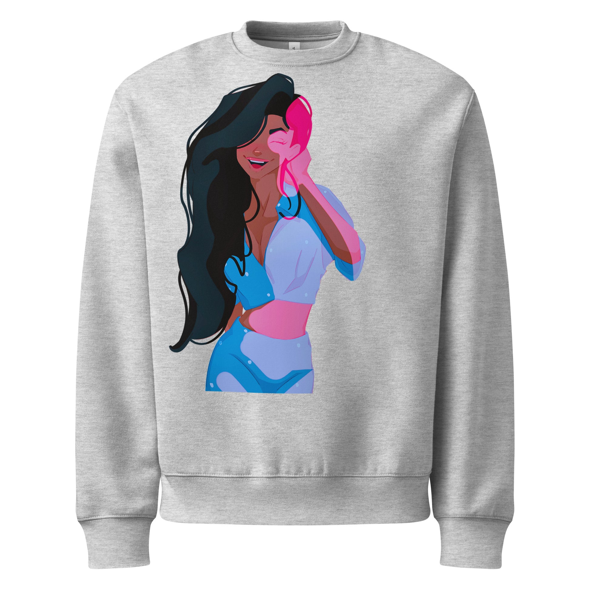 Sun-kissed pink - Oversized Pullover -   Oversized Pullover #