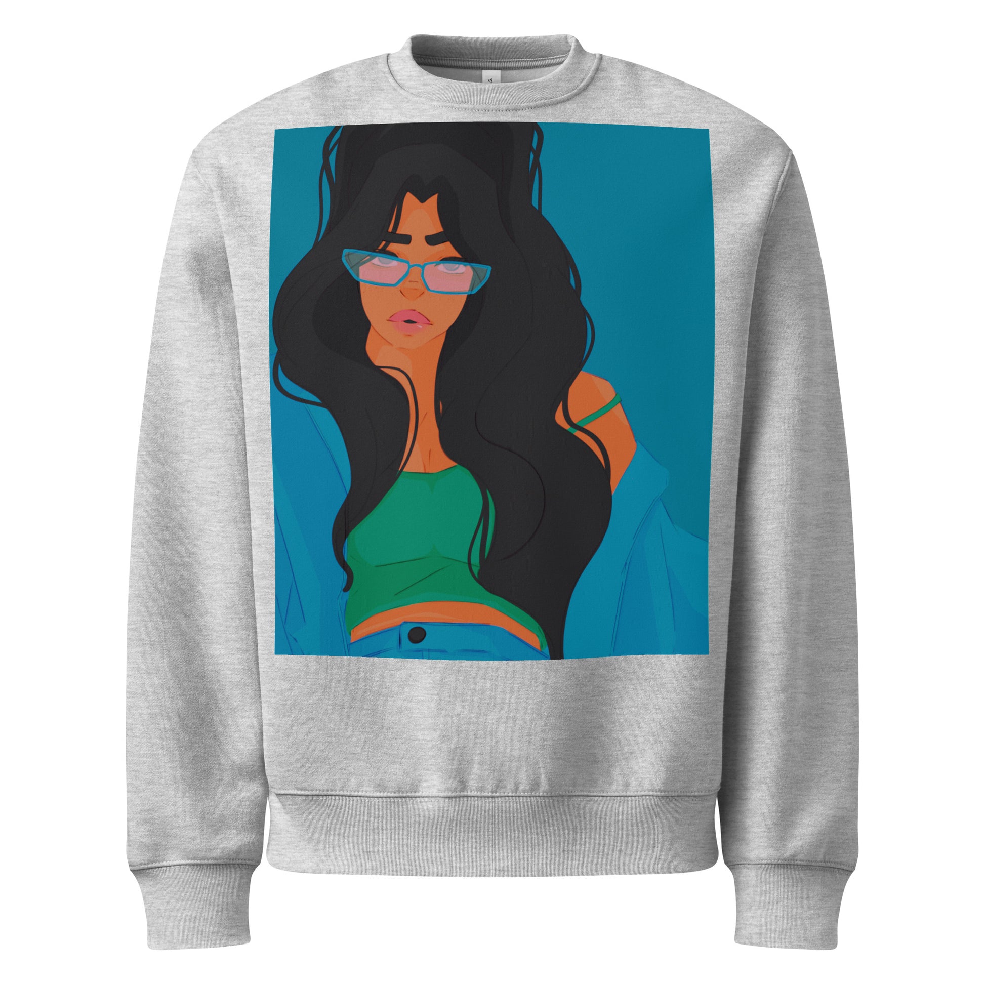The Cool Girl - Oversized Pullover -   Oversized Pullover #