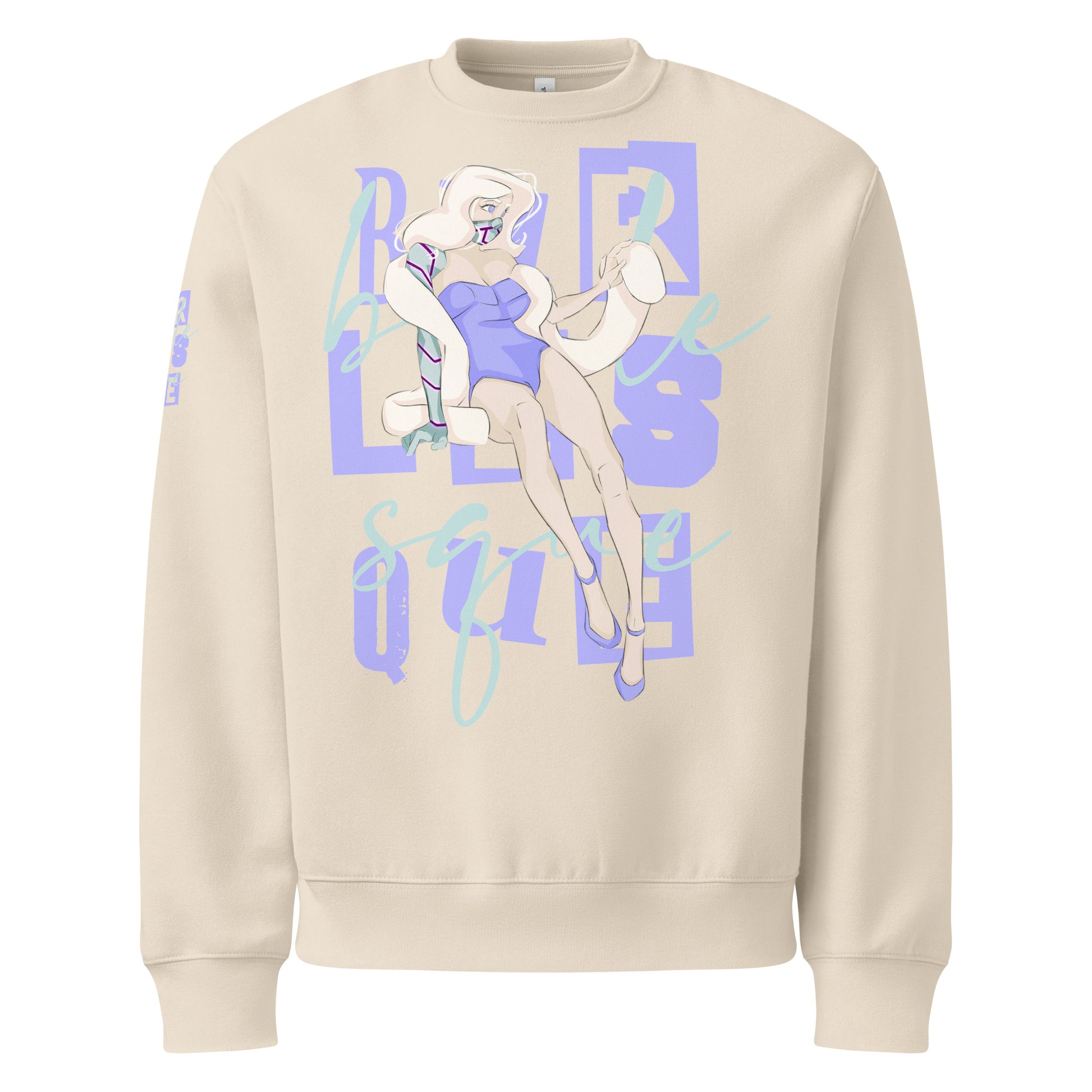 Burlesque - Oversized Pullover -   Oversized Pullover #