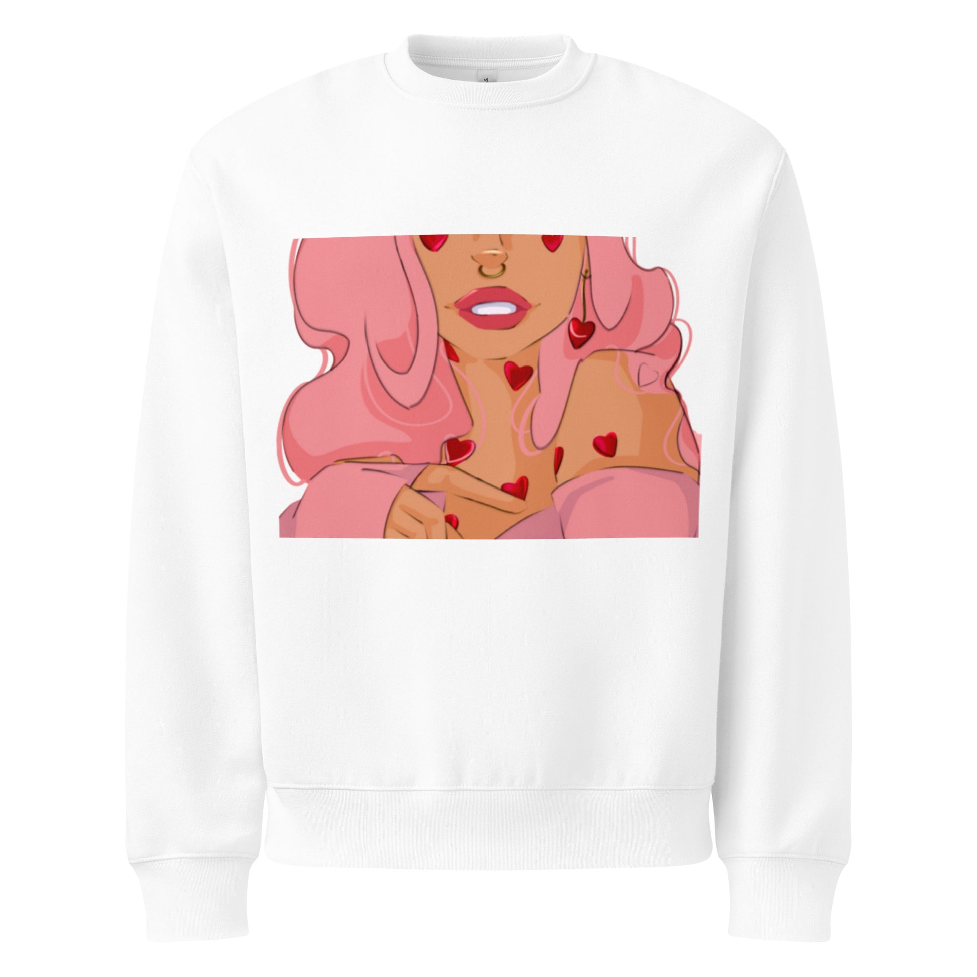 Queeni McHeart - Oversized Pullover -   Oversized Pullover #